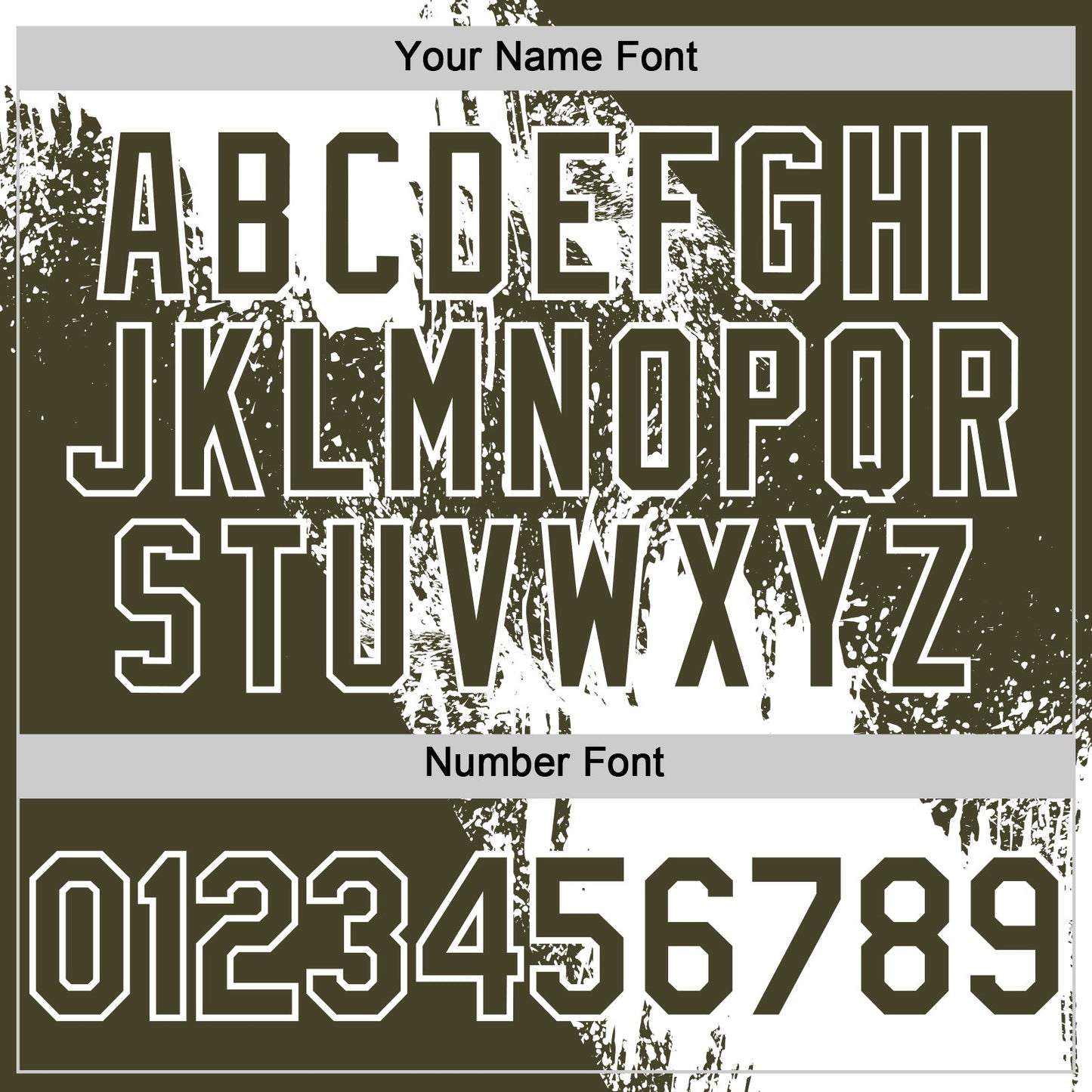 Custom White Olive 3D Pattern Design Abstract Brush Stroke Authentic Baseball Jersey view 5