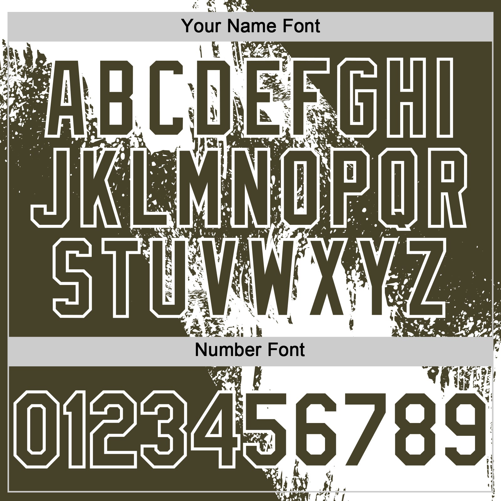 Custom White Olive 3D Pattern Design Abstract Brush Stroke Authentic Baseball Jersey view 5