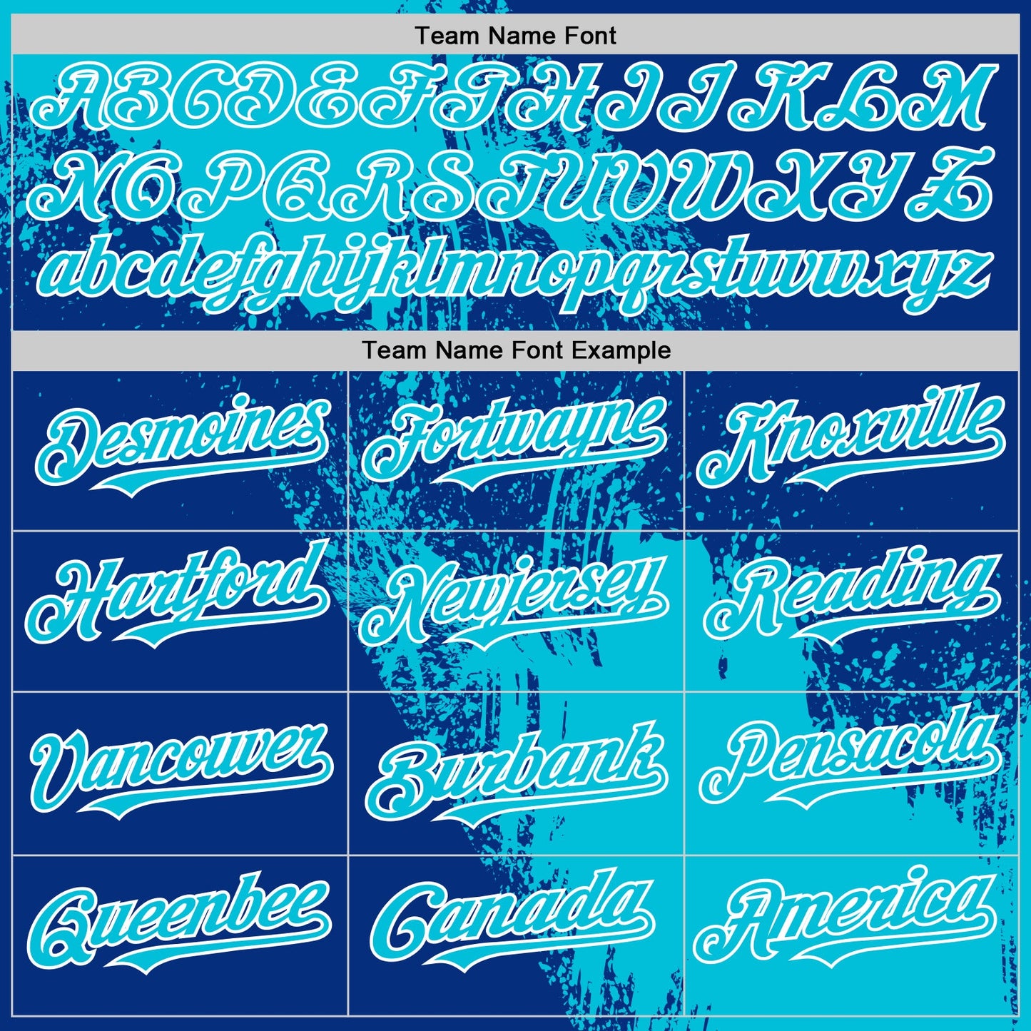 Custom Lakes Blue Royal-White 3D Pattern Design Abstract Brush Stroke Authentic Baseball Jersey view 4