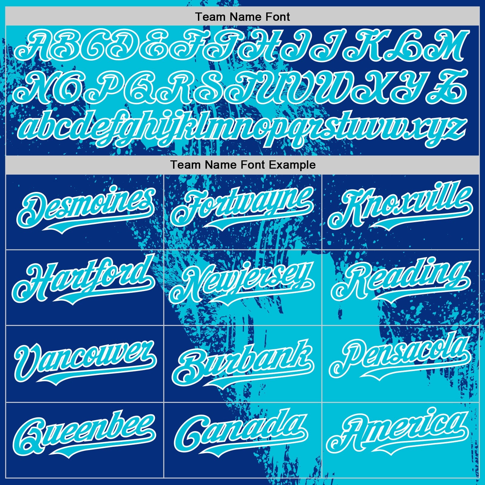 Custom Lakes Blue Royal-White 3D Pattern Design Abstract Brush Stroke Authentic Baseball Jersey view 4