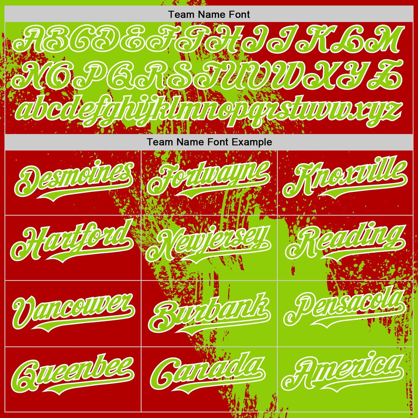 Custom Neon Green Red-White 3D Pattern Design Abstract Brush Stroke Authentic Baseball Jersey view 4