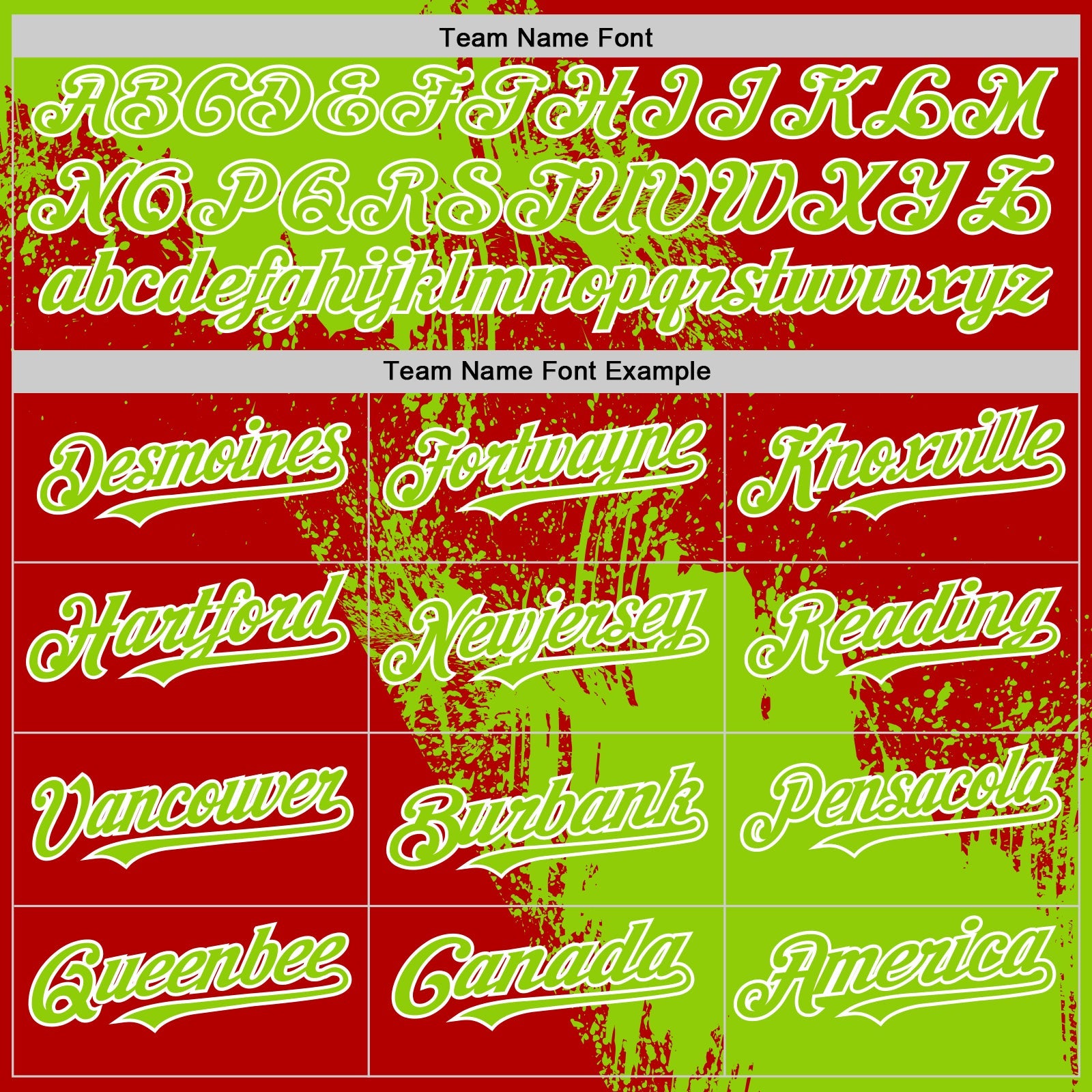 Custom Neon Green Red-White 3D Pattern Design Abstract Brush Stroke Authentic Baseball Jersey view 4