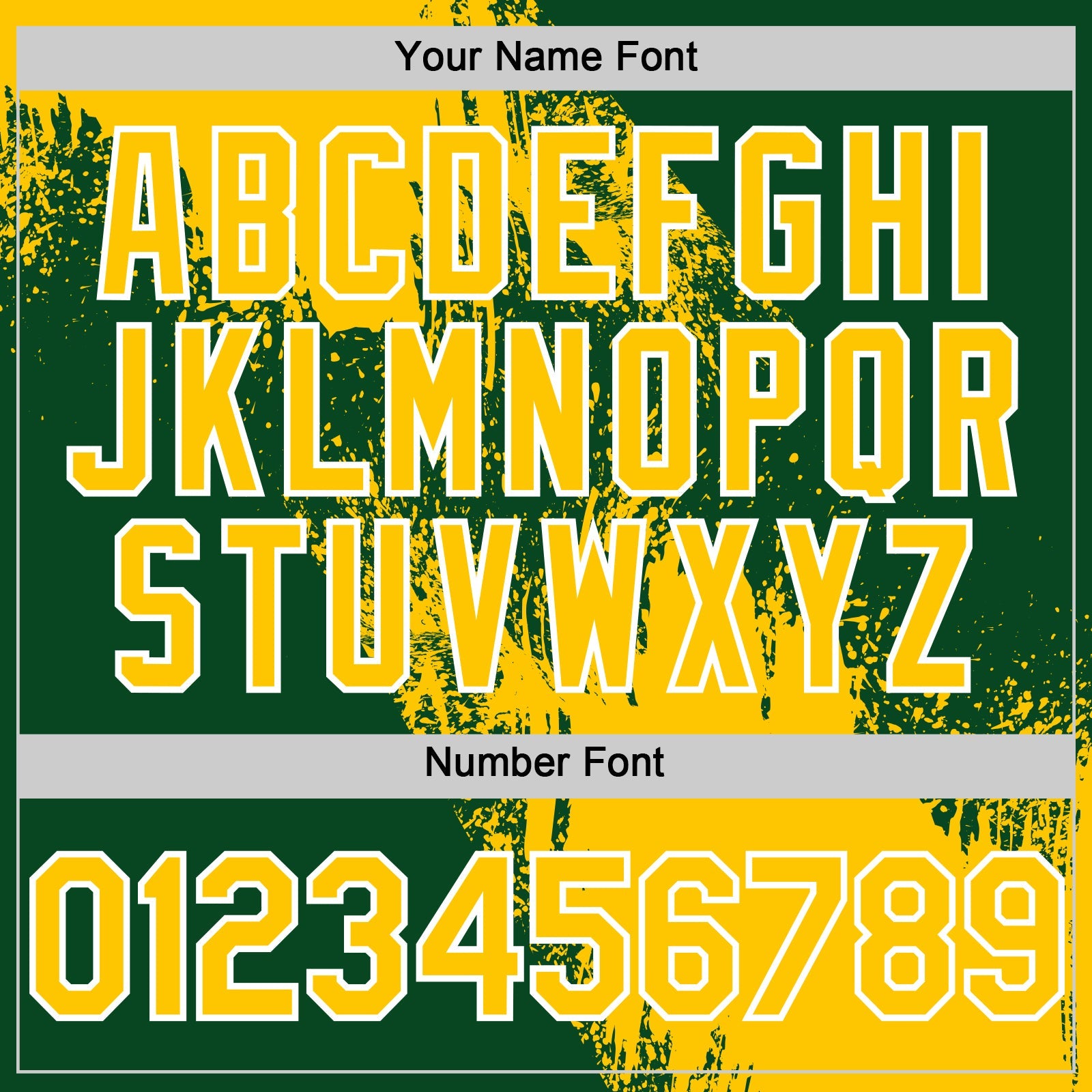 Custom Yellow Green-White 3D Pattern Design Abstract Brush Stroke Authentic Baseball Jersey view 5