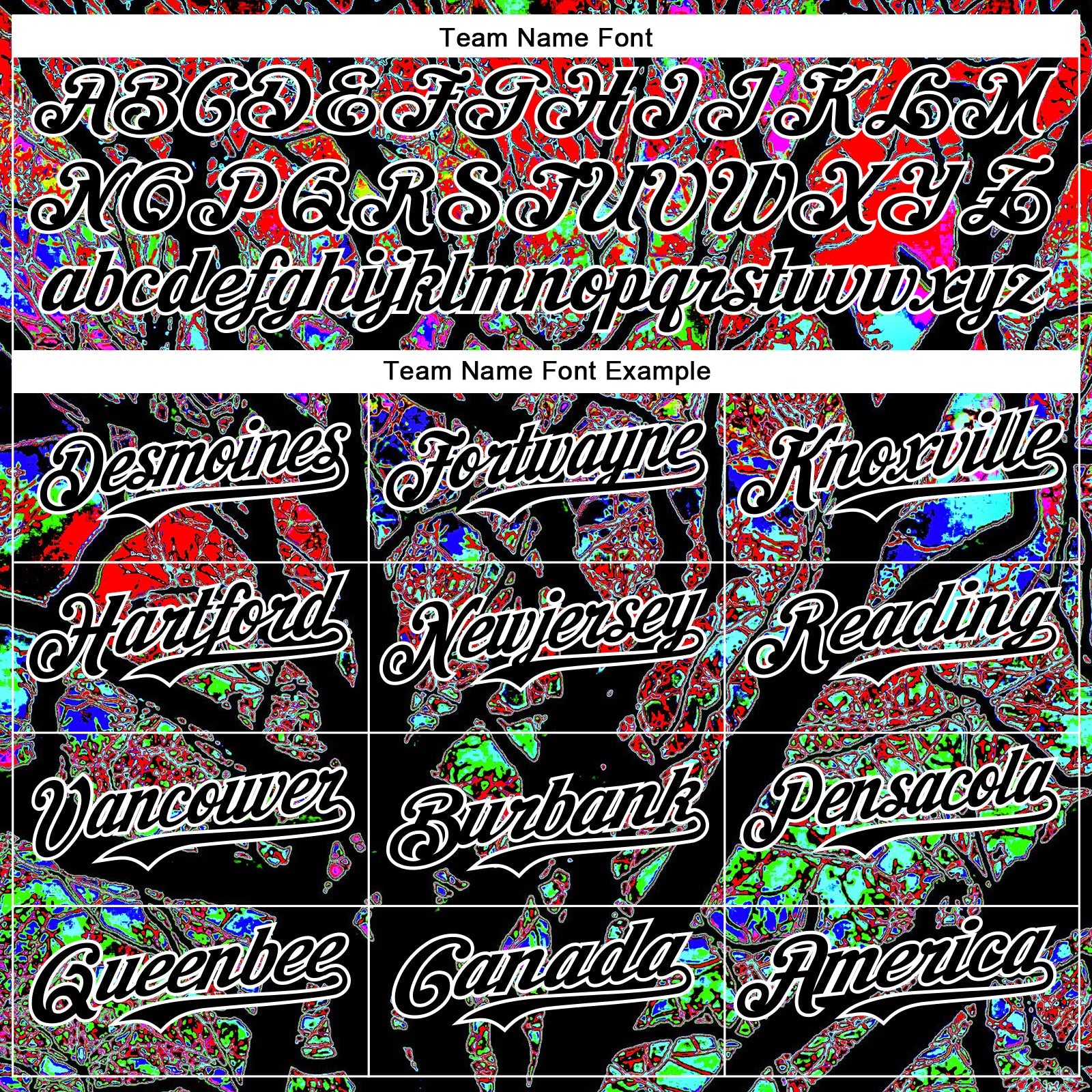 Custom Black White 3D Pattern Design Rave Psychedelic Tree Authentic Baseball Jersey view 4