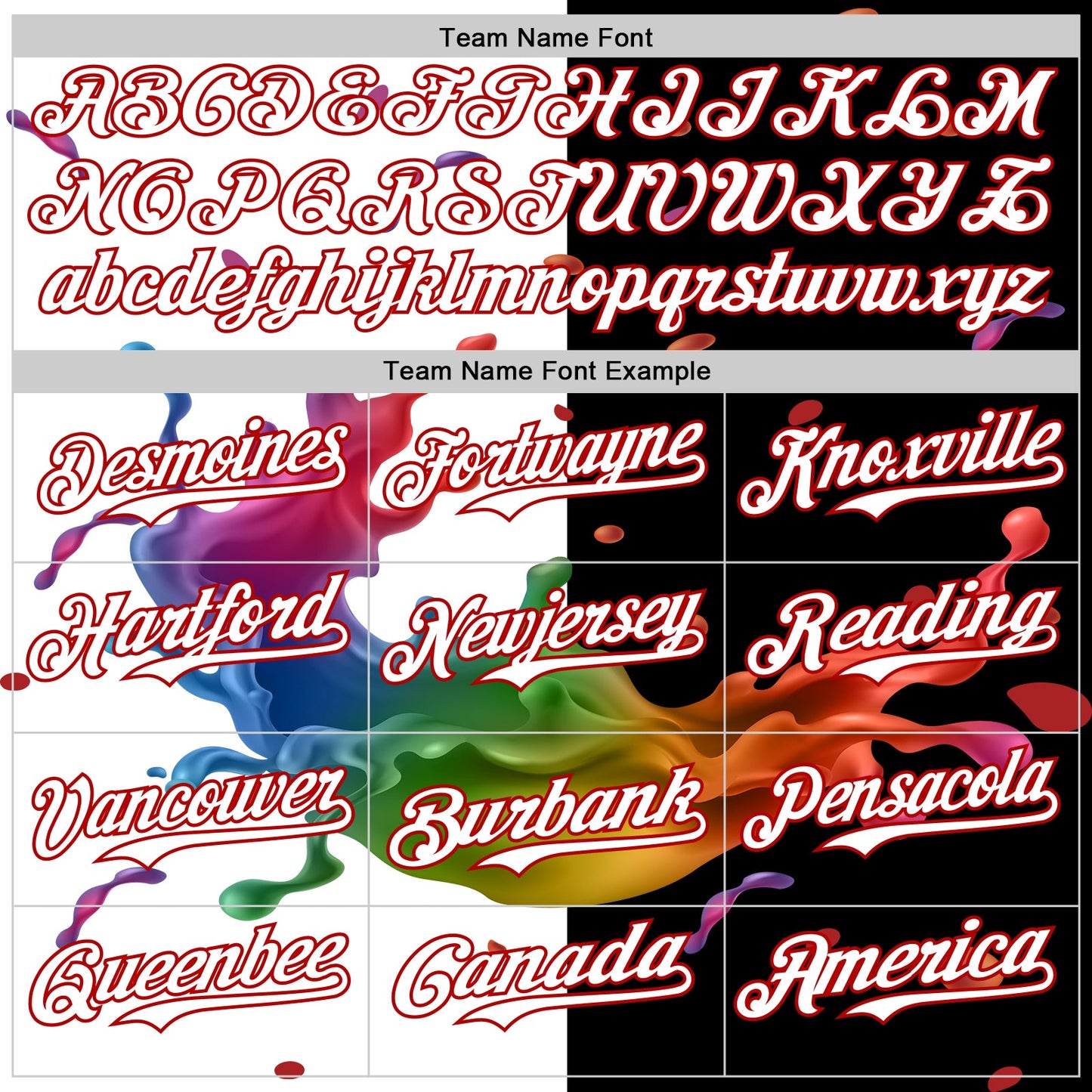 Custom Black White-Red 3D Pattern Design Liquid Splatter Authentic Baseball Jersey view 4