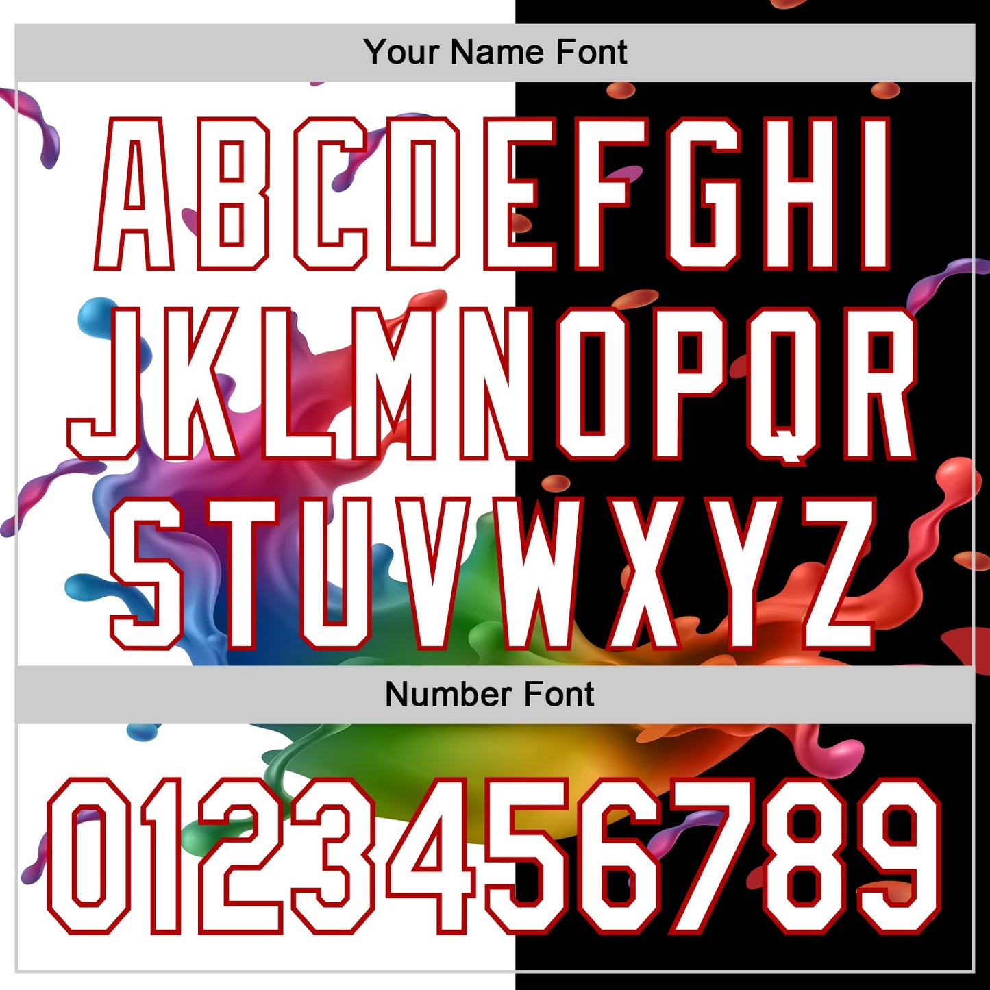 Custom Black White-Red 3D Pattern Design Liquid Splatter Authentic Baseball Jersey view 5