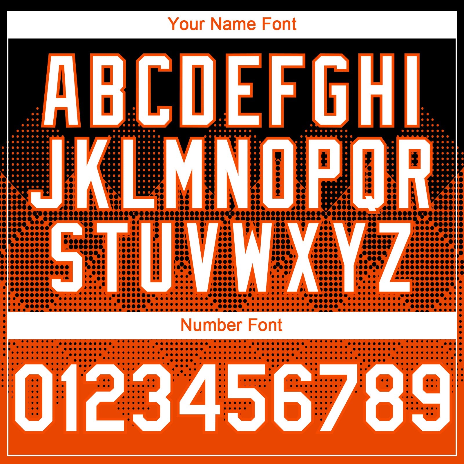 Custom Black White-Orange 3D Gradient Square Shape Authentic Baseball Jersey view 5