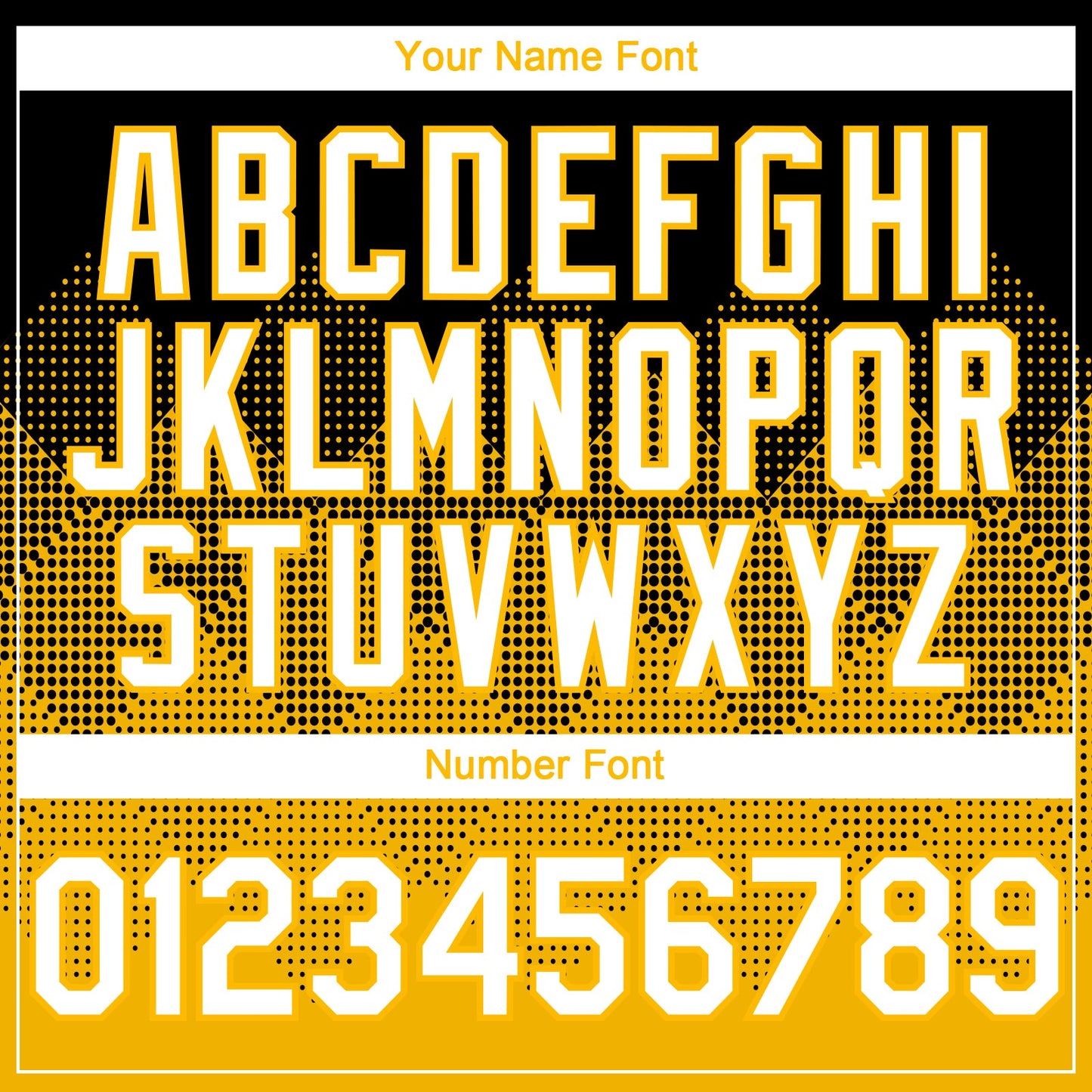 Custom Black White-Gold 3D Gradient Square Shape Authentic Baseball Jersey view 5