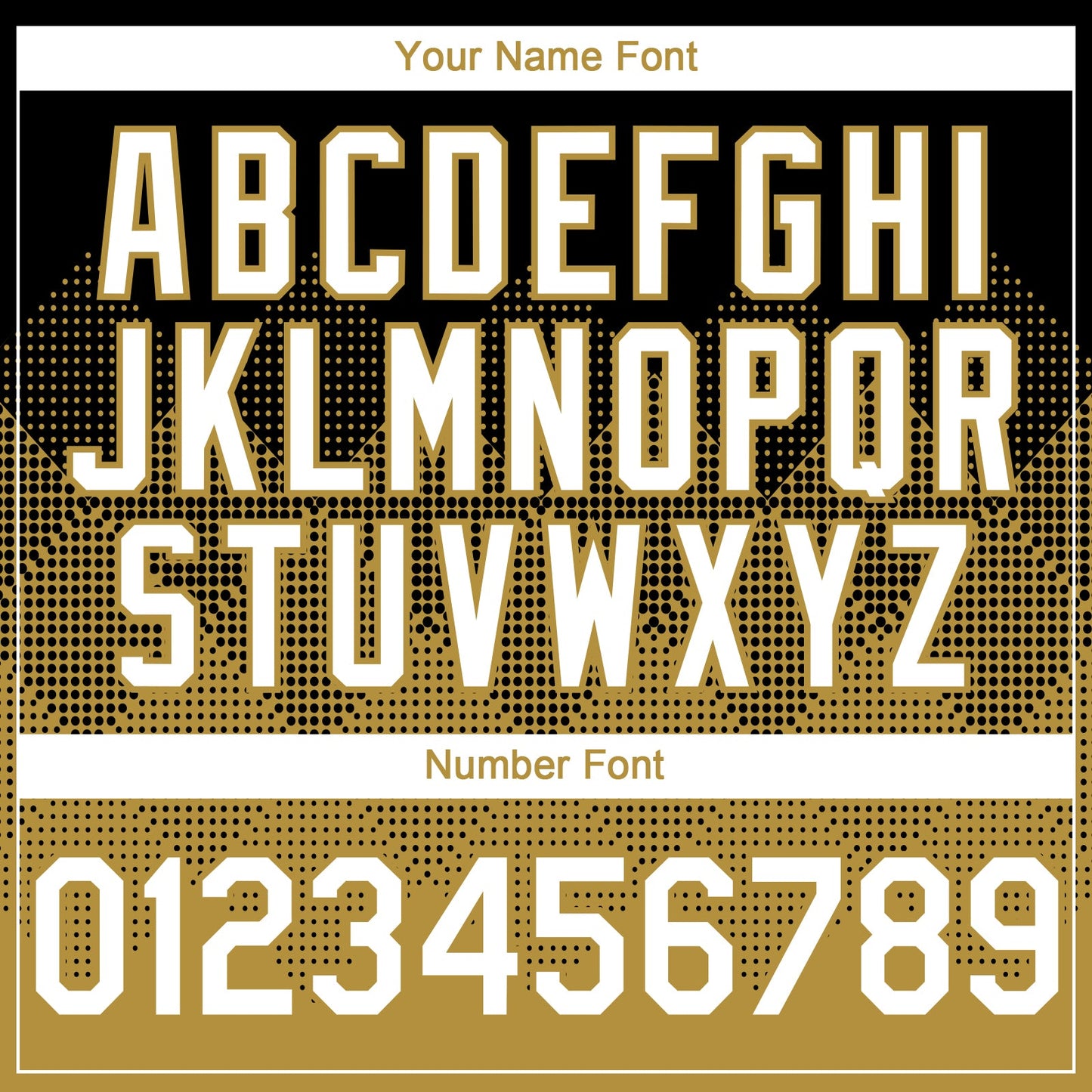 Custom Black White-Old Gold 3D Gradient Square Shape Authentic Baseball Jersey view 5
