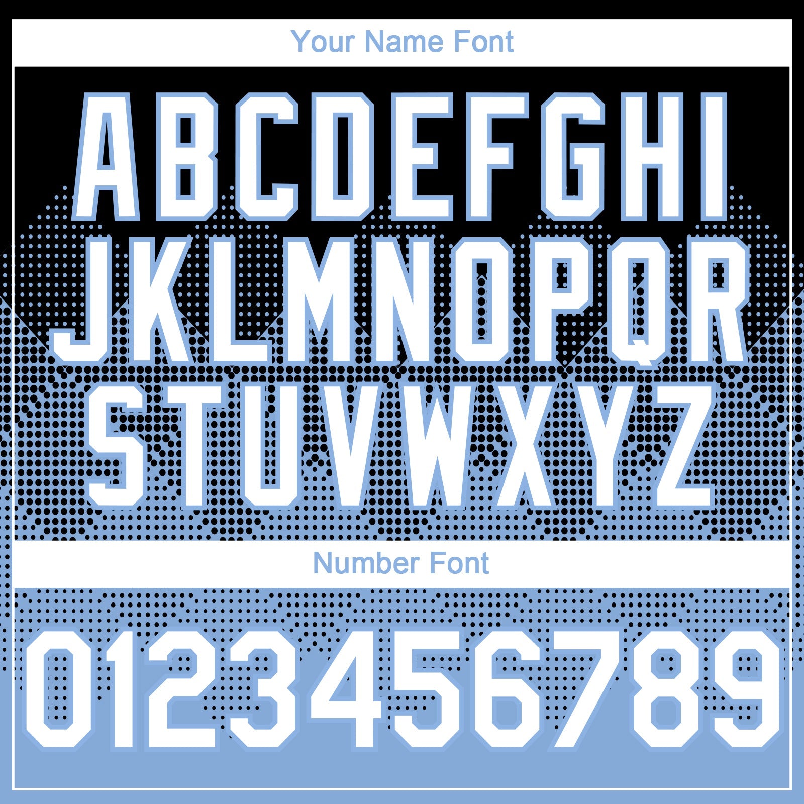 Custom Black White-Light Blue 3D Gradient Square Shape Authentic Baseball Jersey view 5