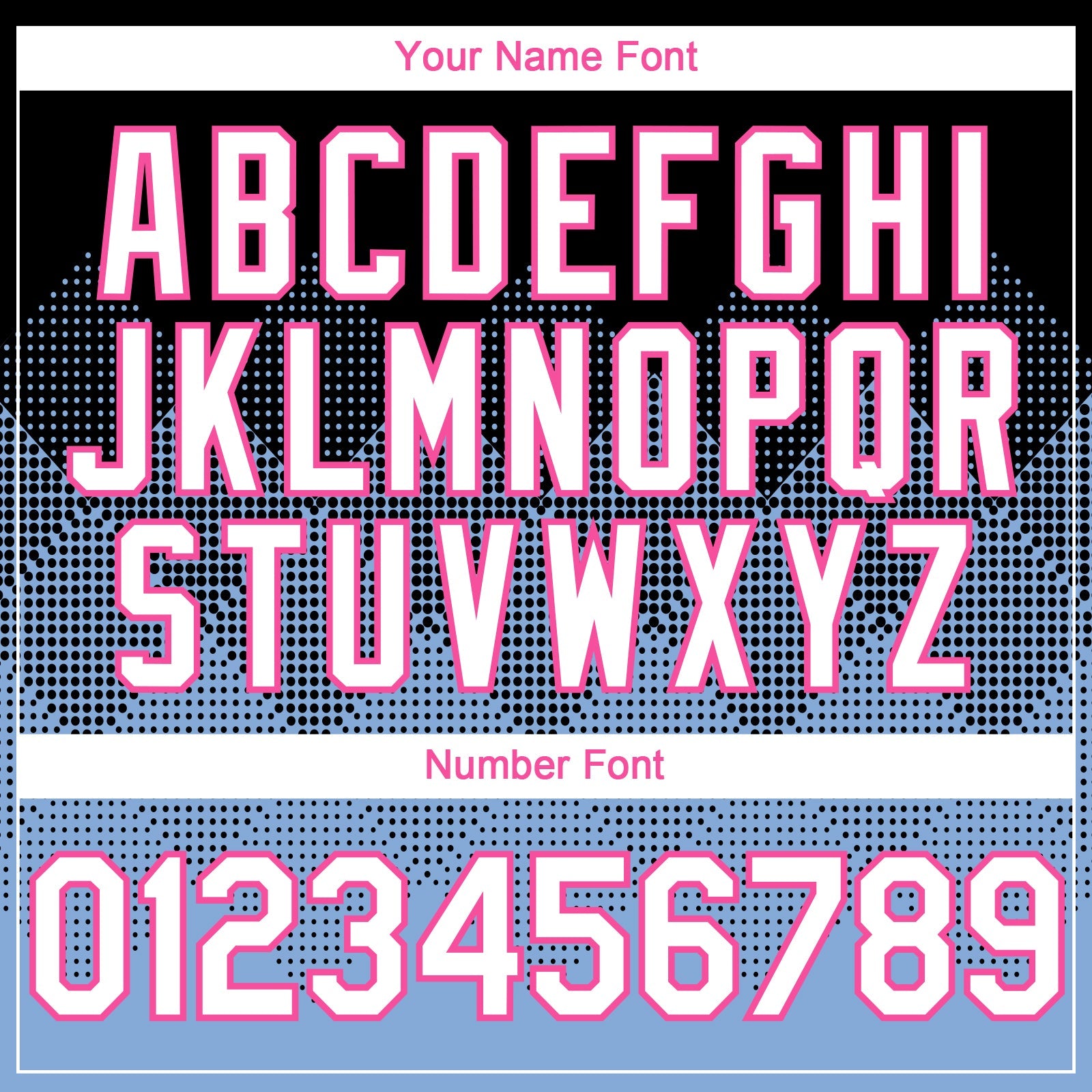 Custom Black White Light Blue-Pink 3D Gradient Square Shape Authentic Baseball Jersey view 5