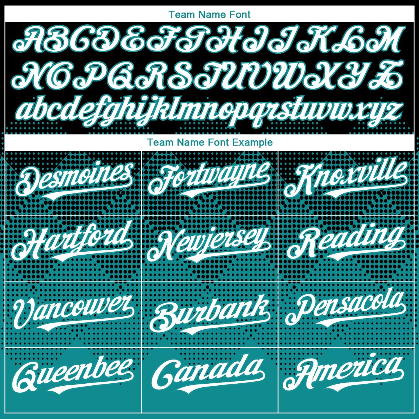 Custom Black White-Teal 3D Gradient Square Shape Authentic Baseball Jersey view 4