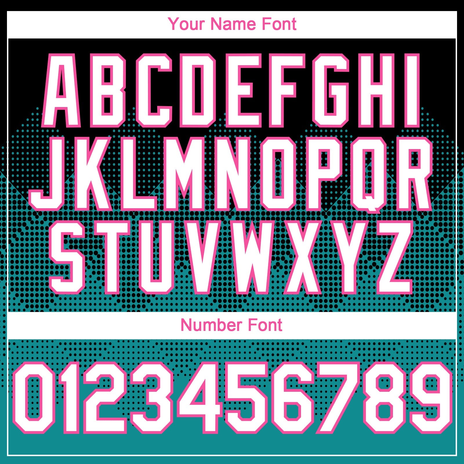 Custom Black White Teal-Pink 3D Gradient Square Shape Authentic Baseball Jersey view 5