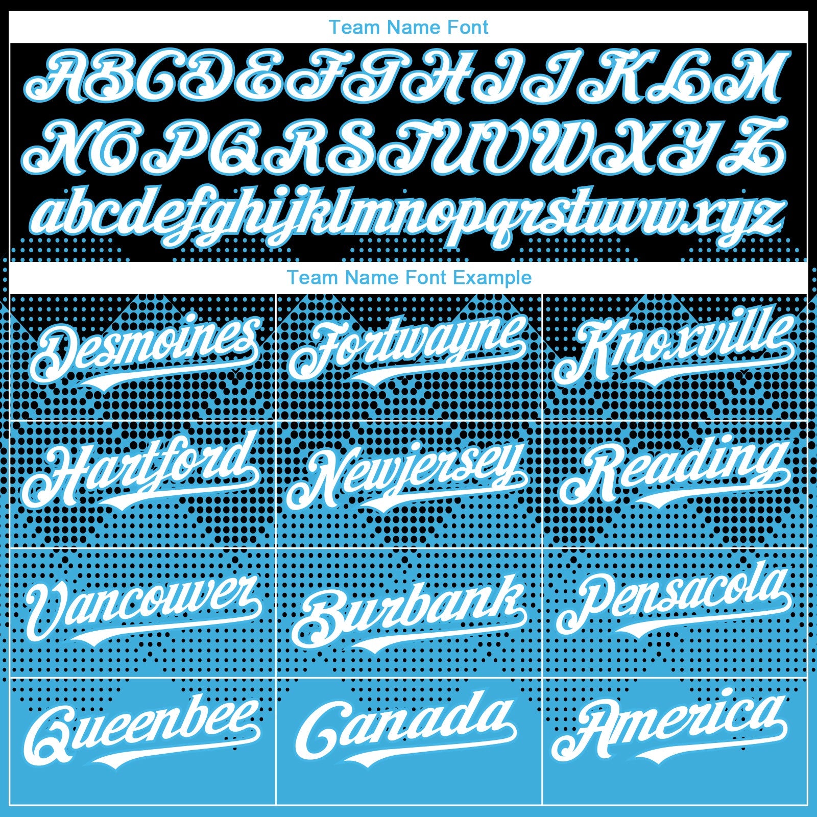 Custom Black White-Sky Blue 3D Gradient Square Shape Authentic Baseball Jersey view 4