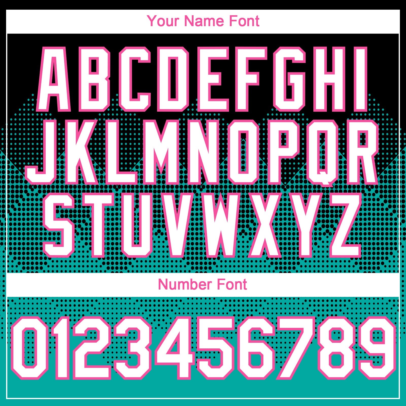 Custom Black White Aqua-Pink 3D Gradient Square Shape Authentic Baseball Jersey view 5