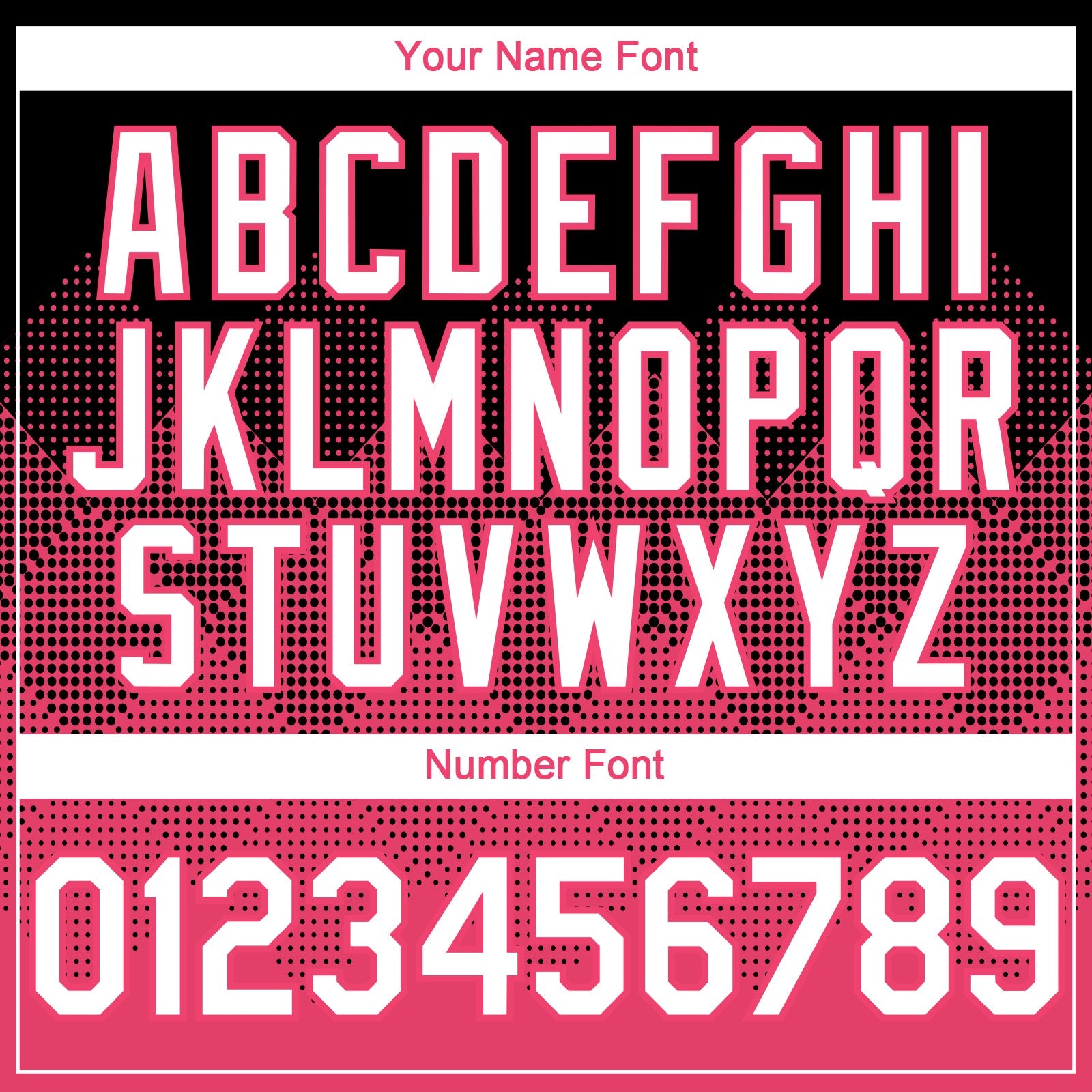 Custom Black White-Neon Pink 3D Gradient Square Shape Authentic Baseball Jersey view 5