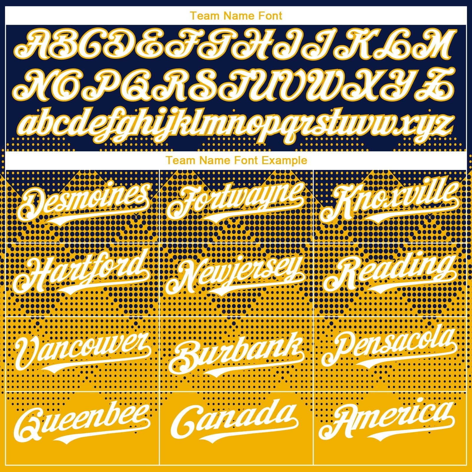 Custom Navy White-Gold 3D Gradient Square Shape Authentic Baseball Jersey view 4