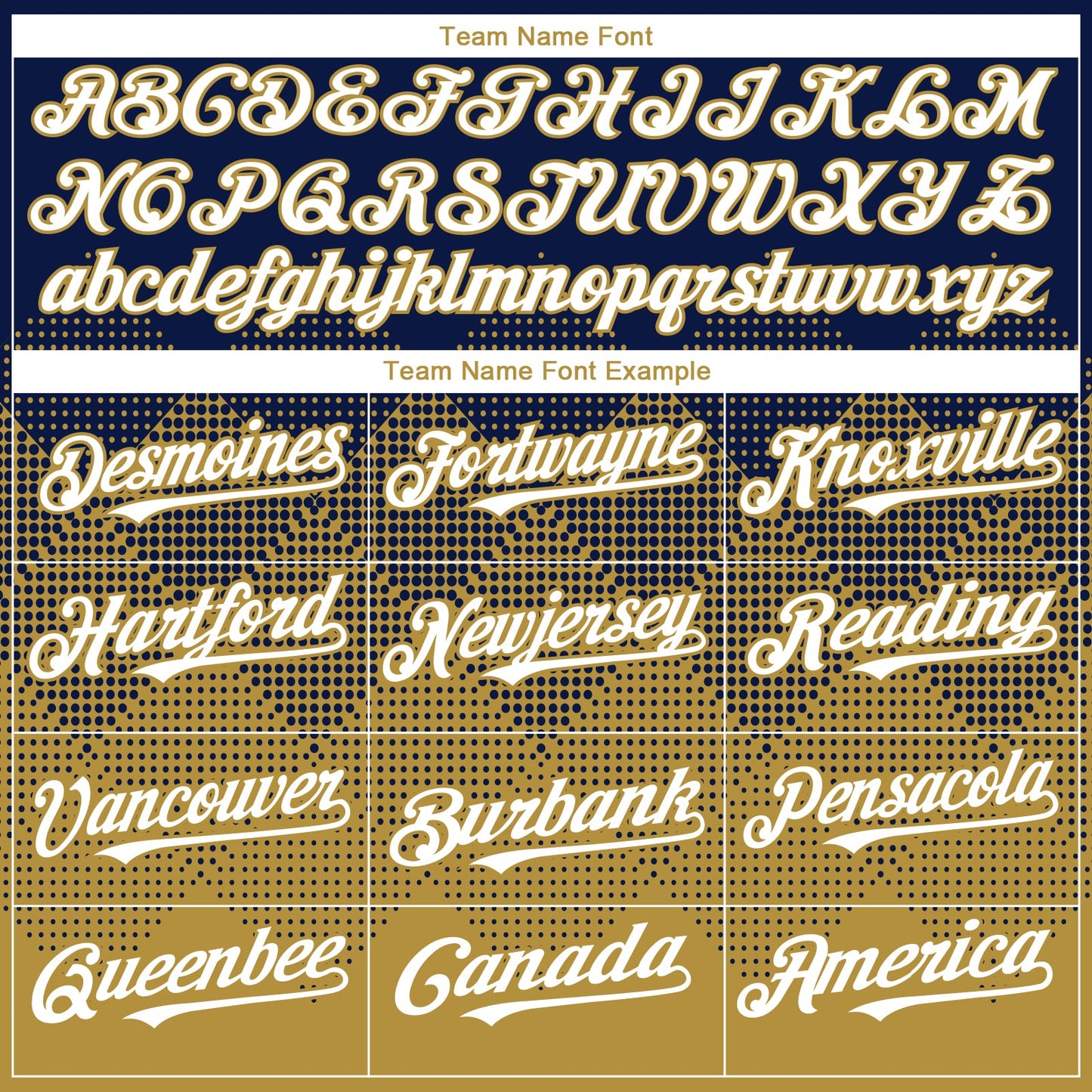 Custom Navy White-Old Gold 3D Gradient Square Shape Authentic Baseball Jersey view 4