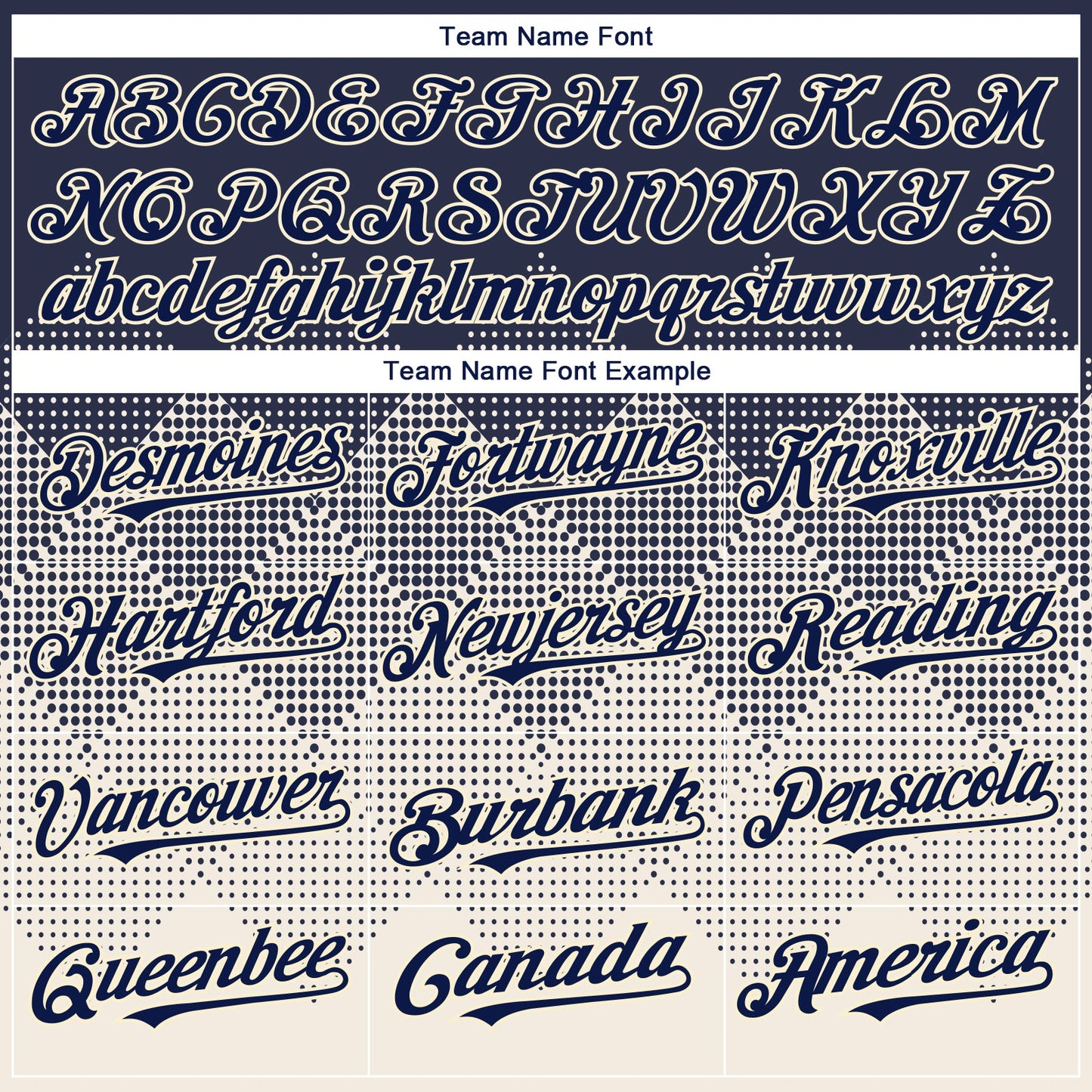 Custom Navy Cream 3D Gradient Square Shape Authentic Baseball Jersey view 4