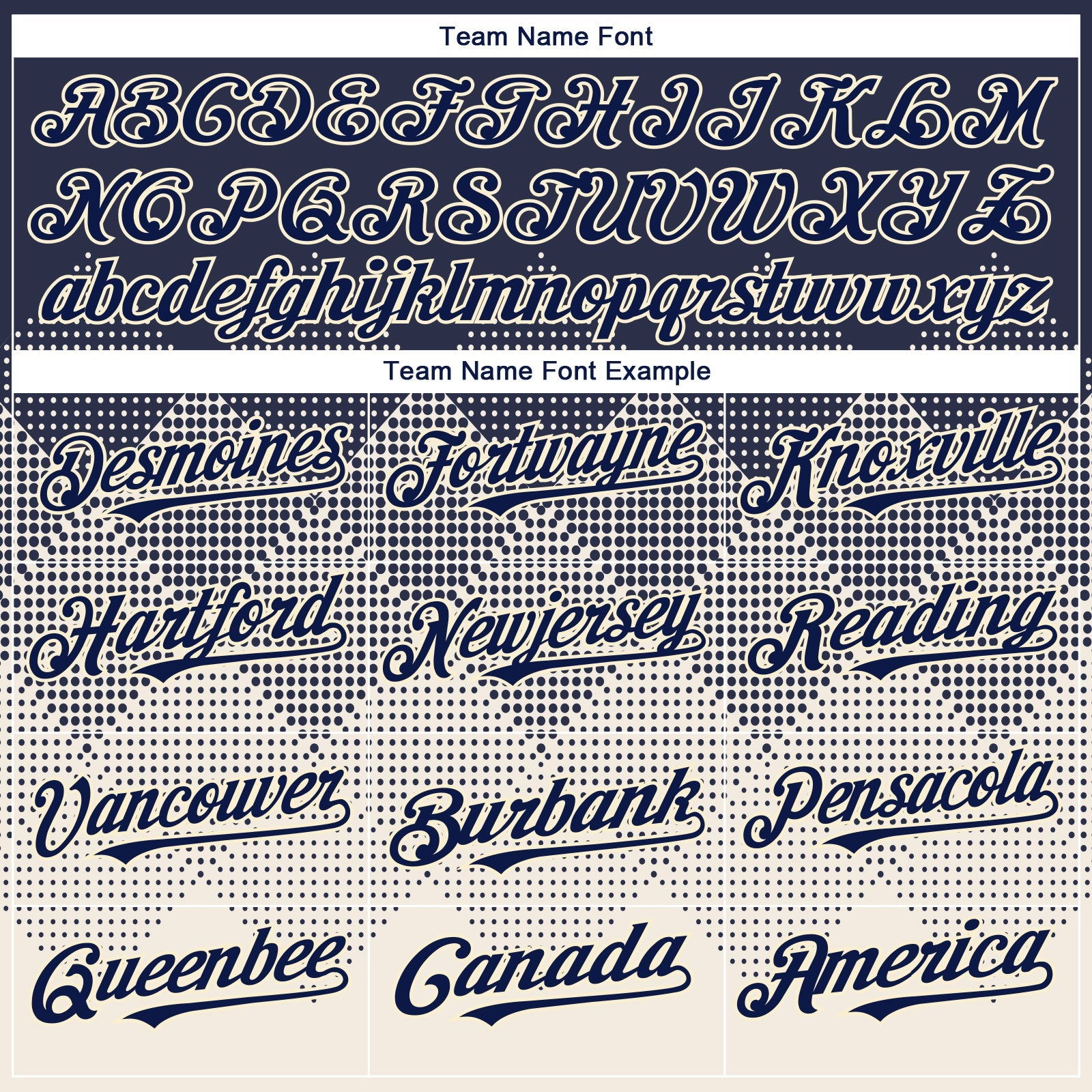 Custom Navy Cream 3D Gradient Square Shape Authentic Baseball Jersey view 4