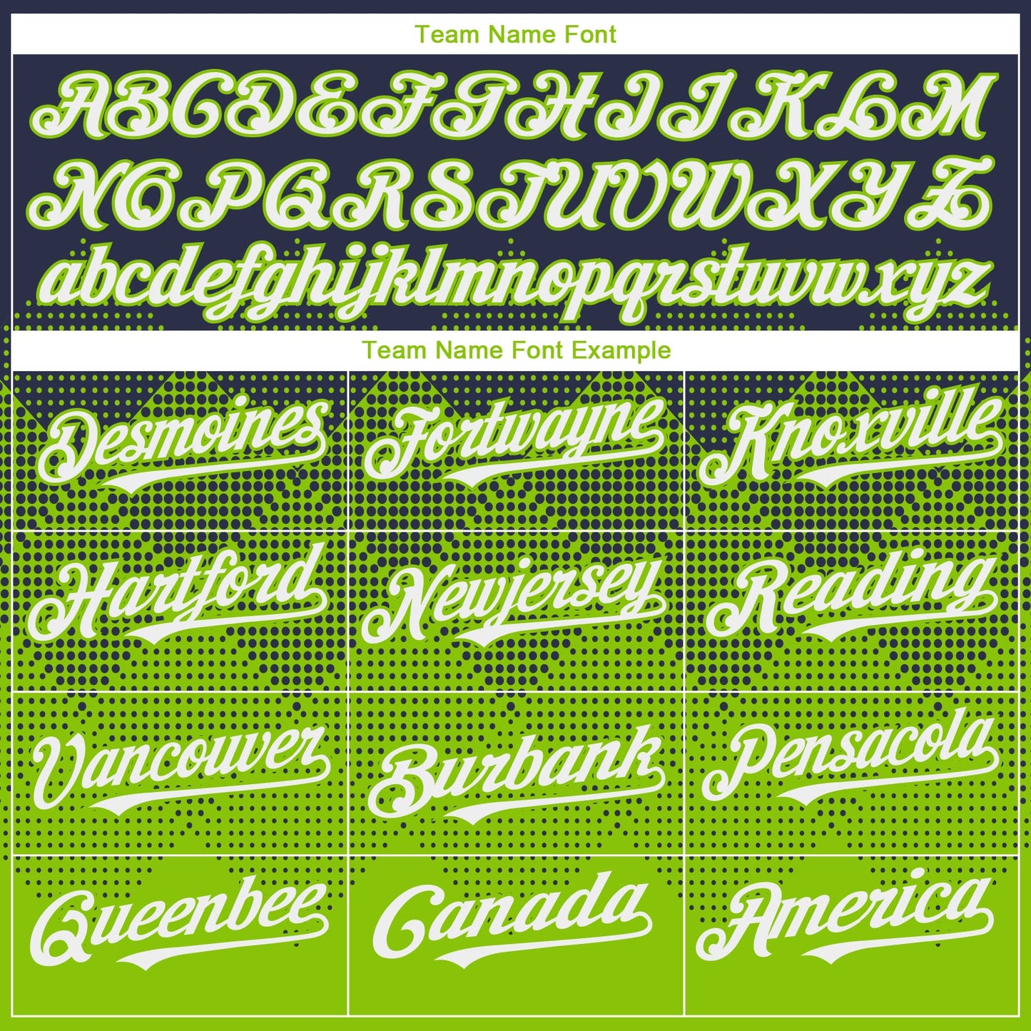 Custom Navy White-Neon Green 3D Gradient Square Shape Authentic Baseball Jersey view 4