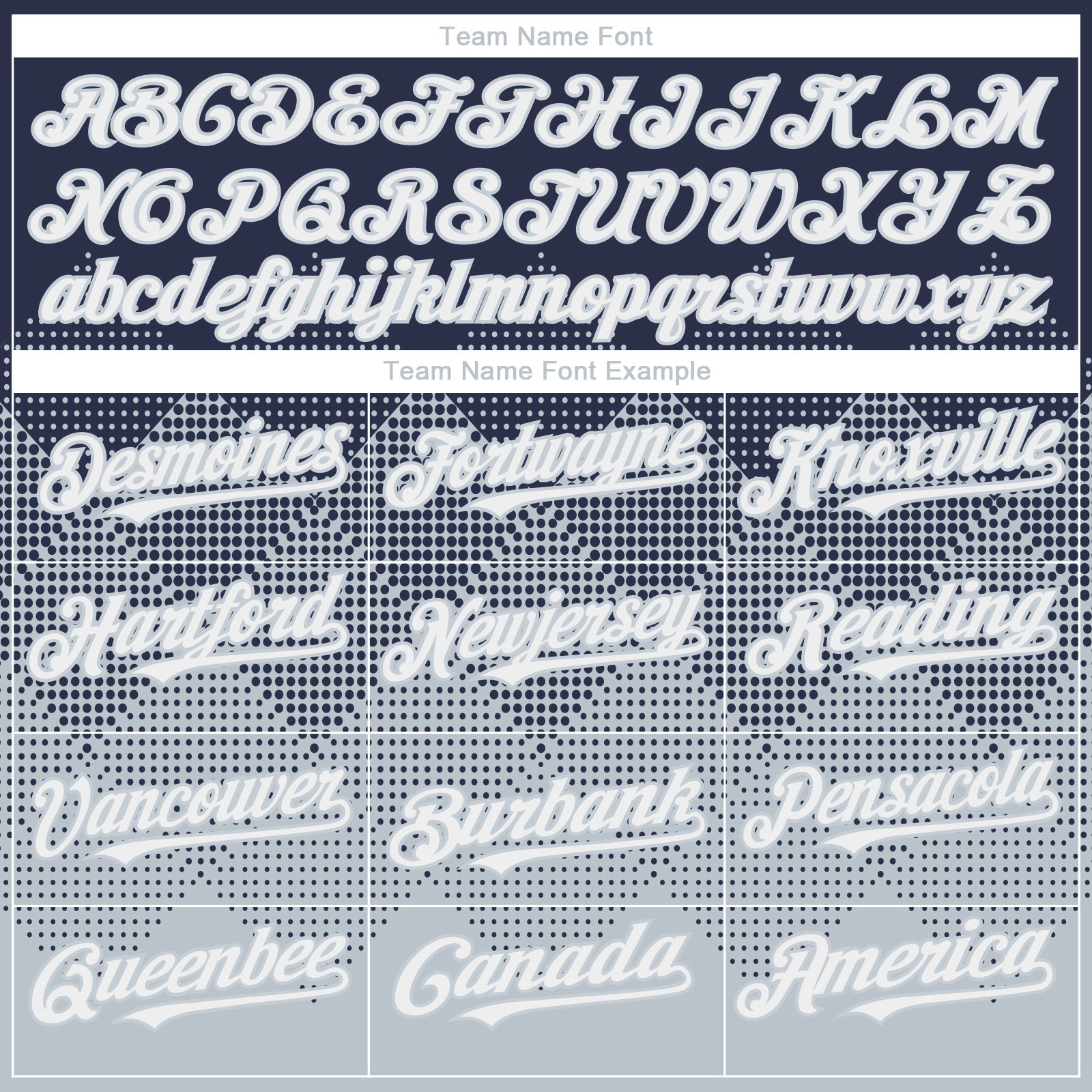 Custom Navy White-Silver 3D Gradient Square Shape Authentic Baseball Jersey view 4