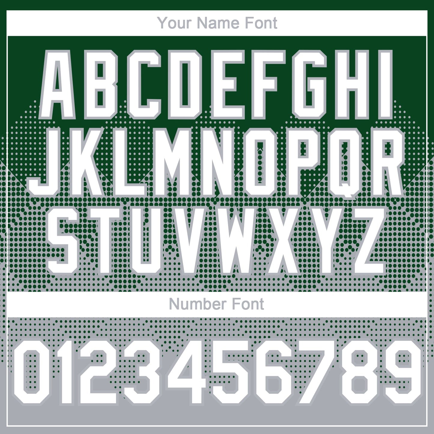 Custom Green White-Gray 3D Gradient Square Shape Authentic Baseball Jersey view 5