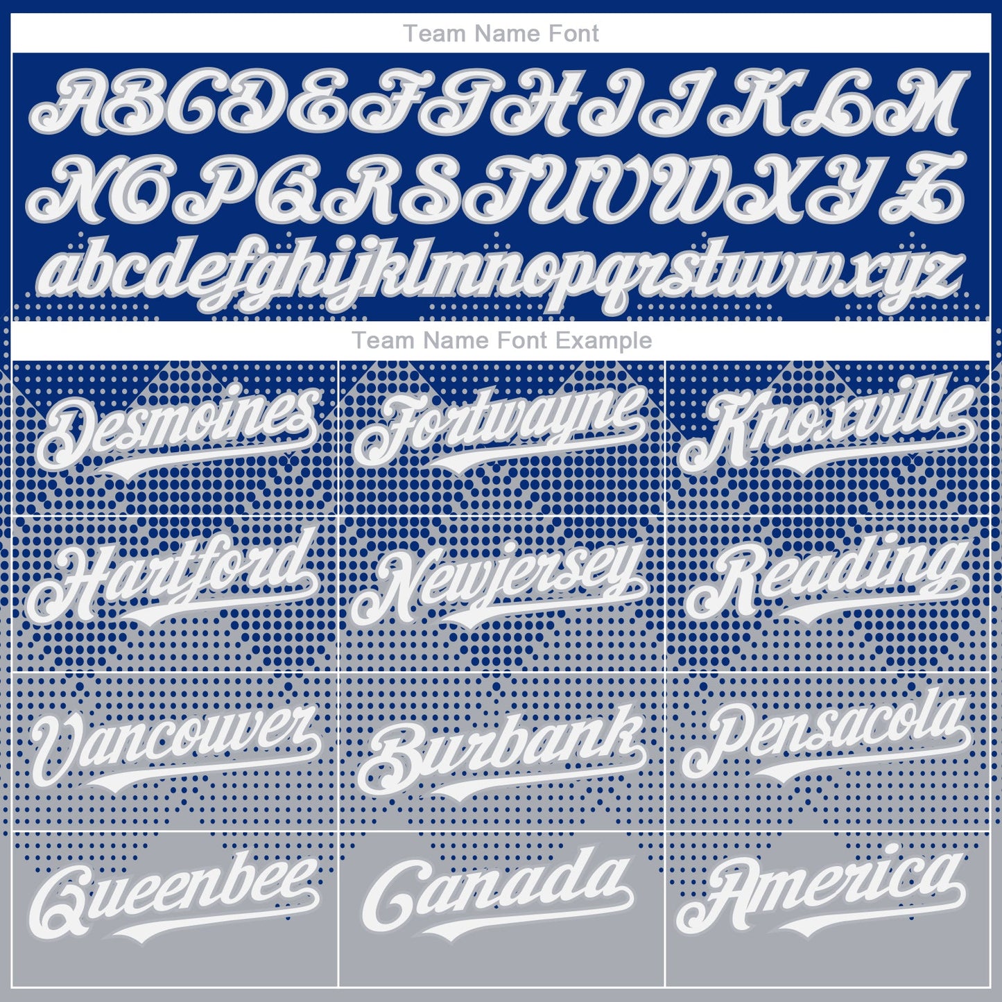 Custom Royal White-Gray 3D Gradient Square Shape Authentic Baseball Jersey view 4