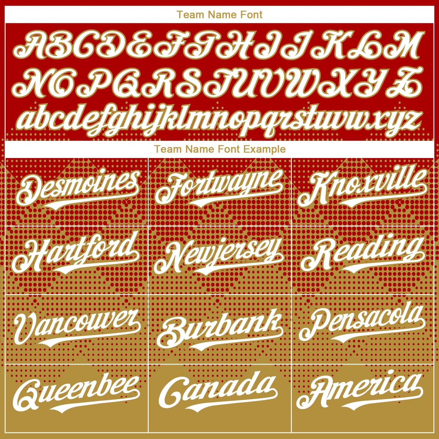 Custom Red White-Old Gold 3D Gradient Square Shape Authentic Baseball Jersey view 4