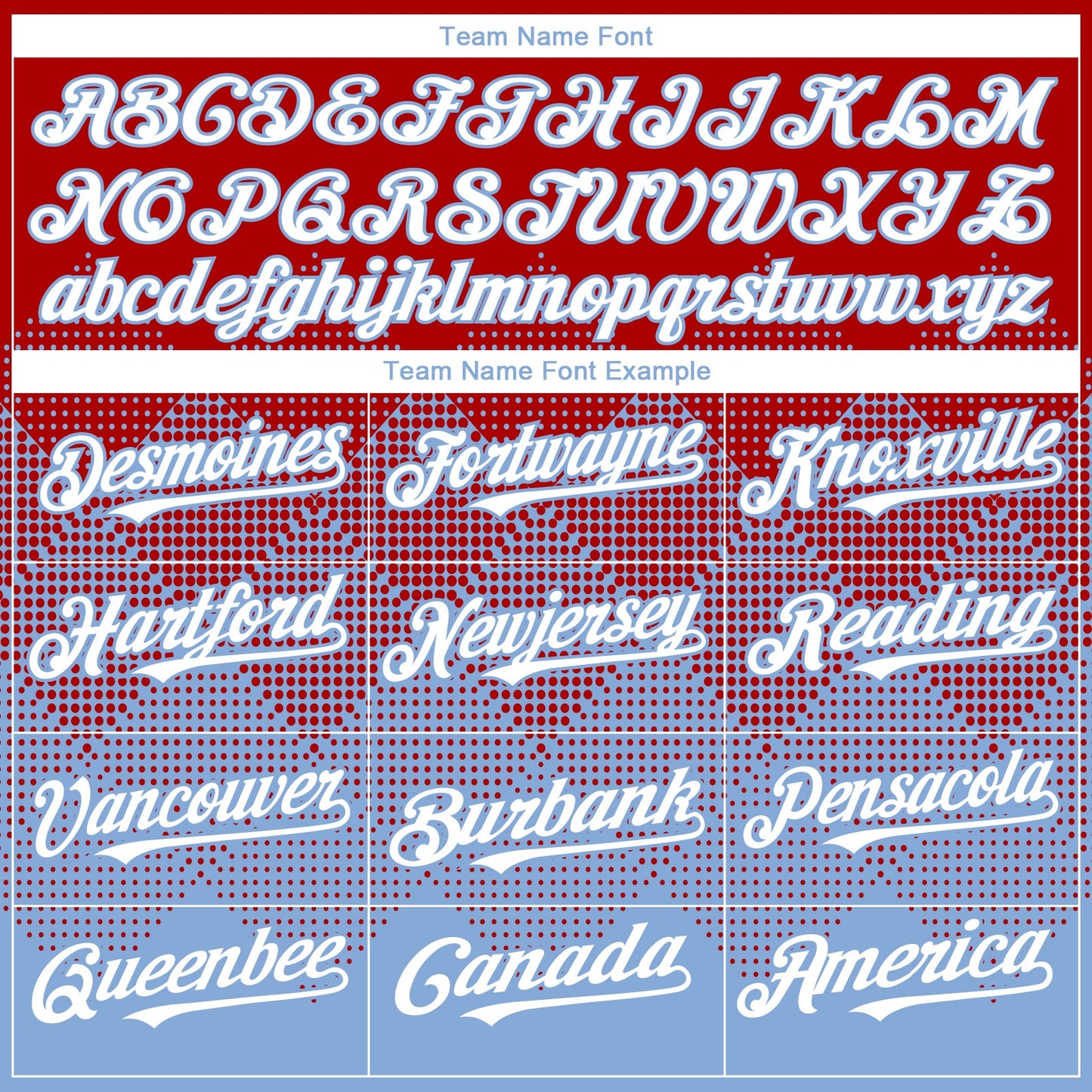 Custom Red White-Light Blue 3D Gradient Square Shape Authentic Baseball Jersey view 4