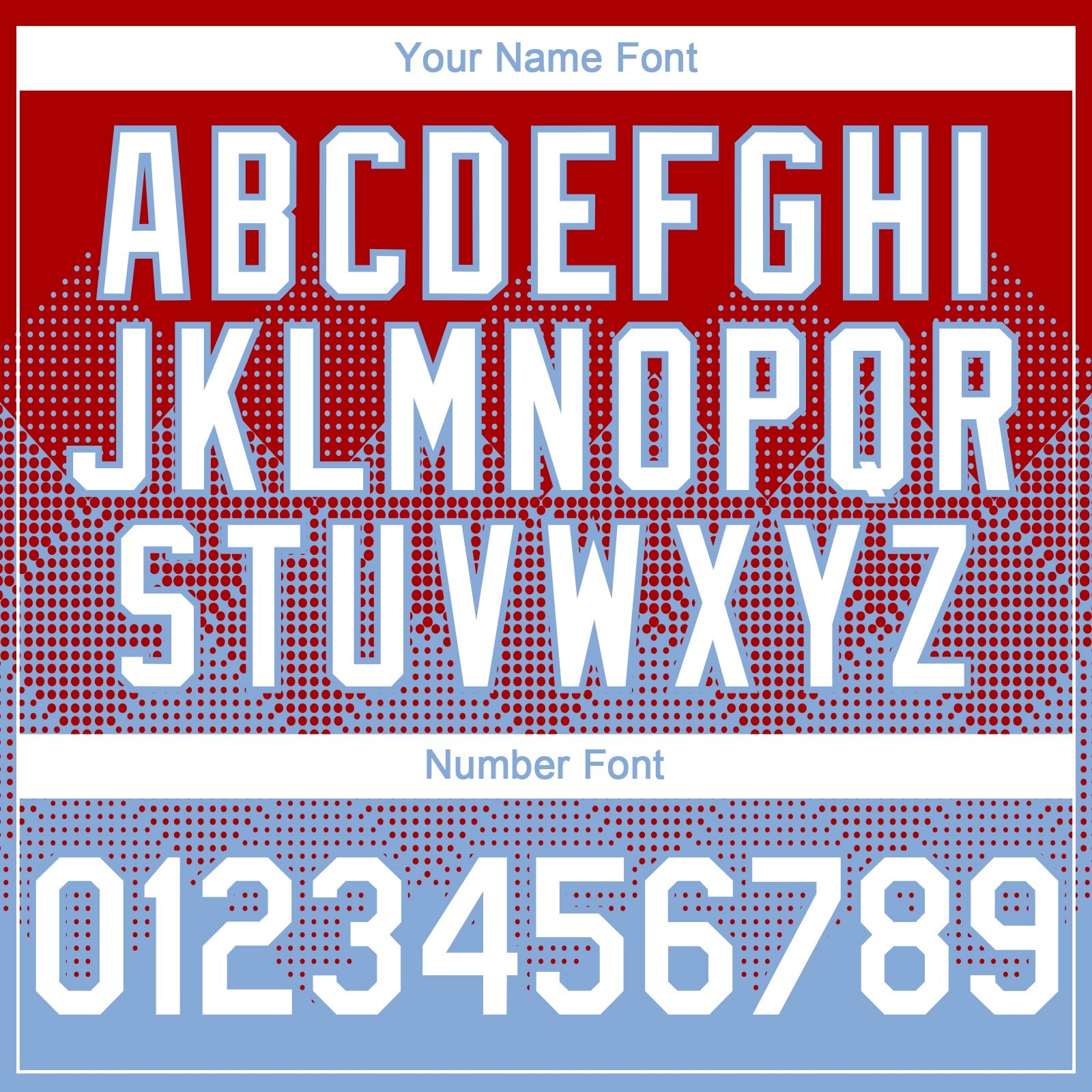 Custom Red White-Light Blue 3D Gradient Square Shape Authentic Baseball Jersey view 5
