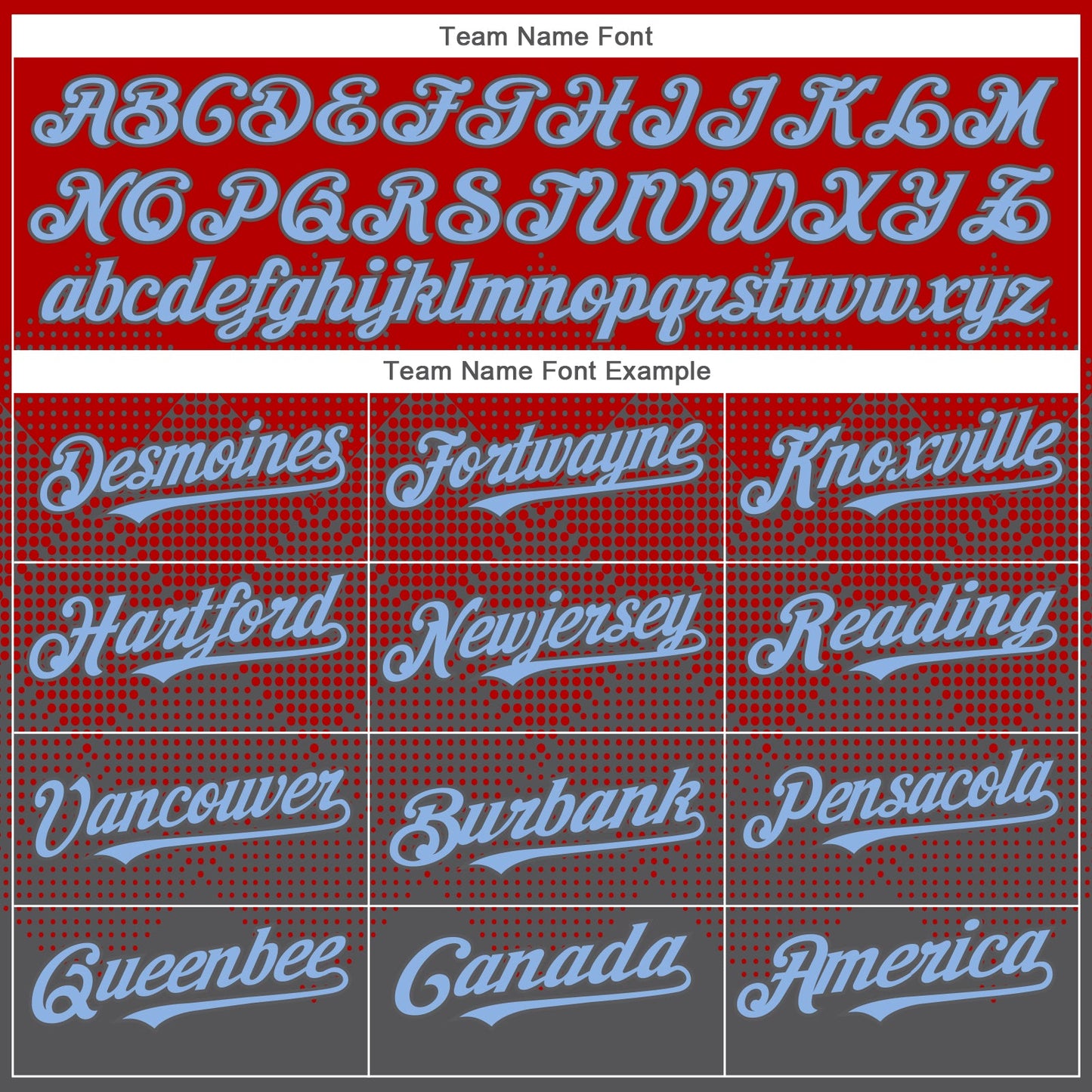 Custom Red Light Blue-Steel Gray 3D Gradient Square Shape Authentic Baseball Jersey view 4