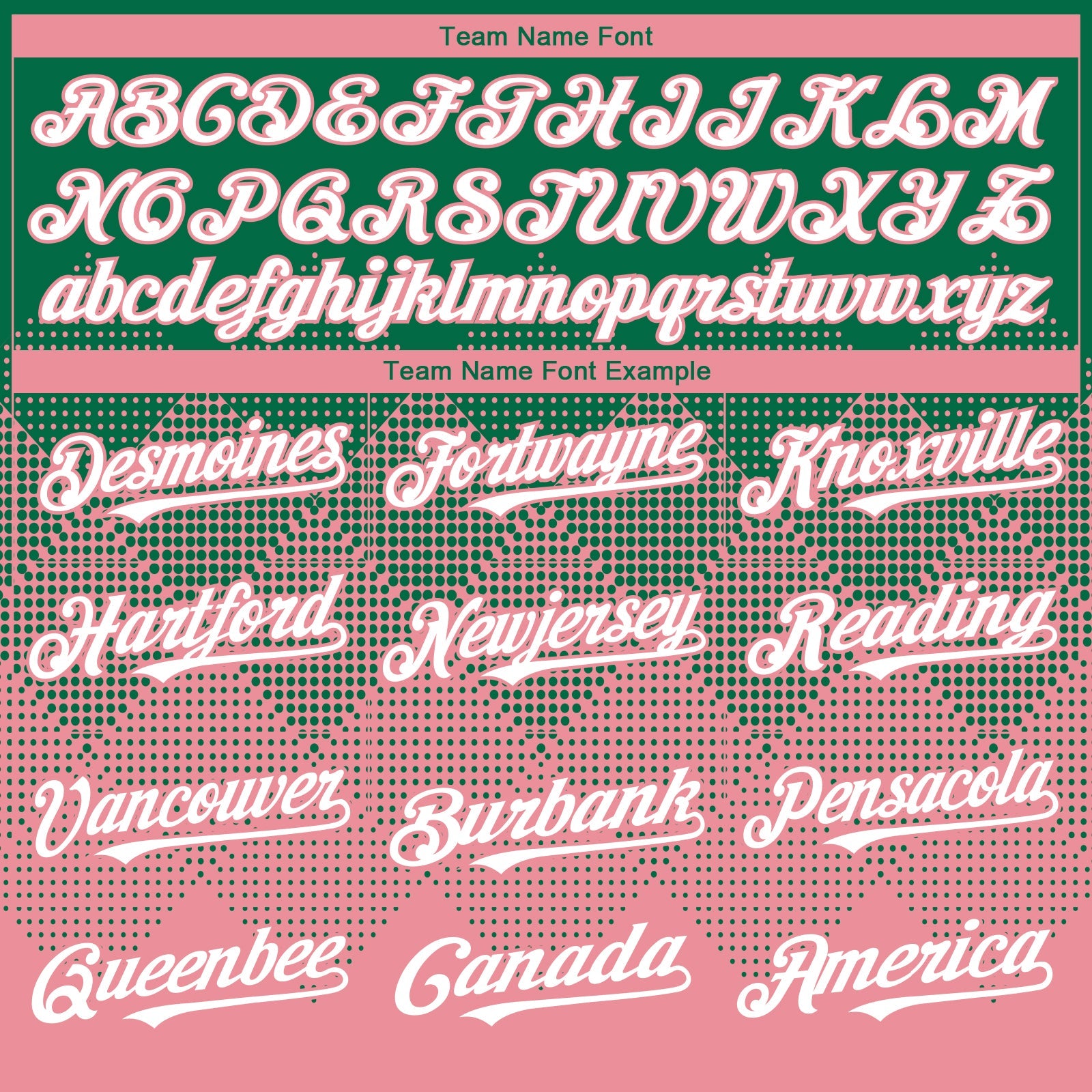Custom Kelly Green White-Medium Pink 3D Gradient Square Shape Authentic Baseball Jersey view 4