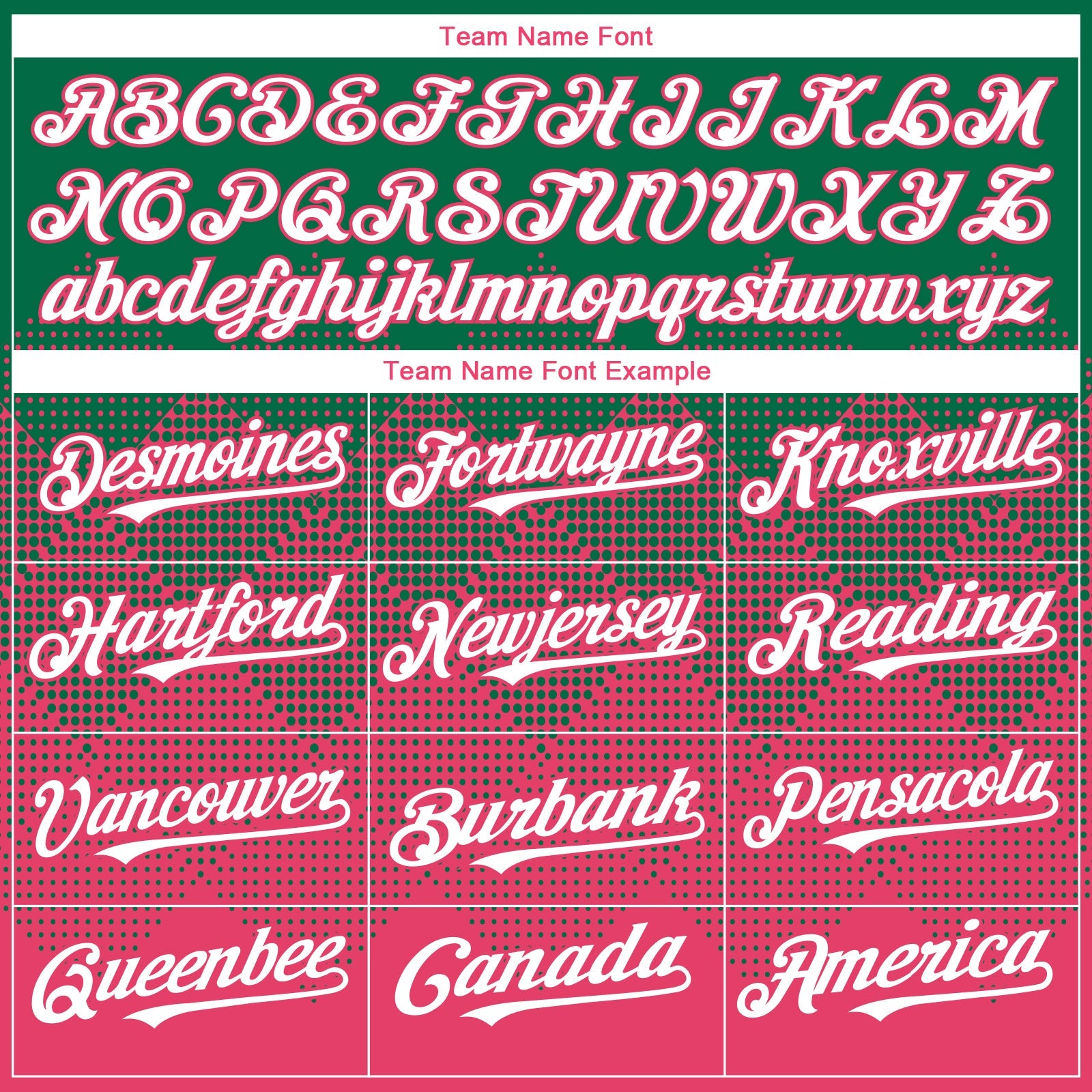 Custom Kelly Green White-Neon Pink 3D Gradient Square Shape Authentic Baseball Jersey view 4