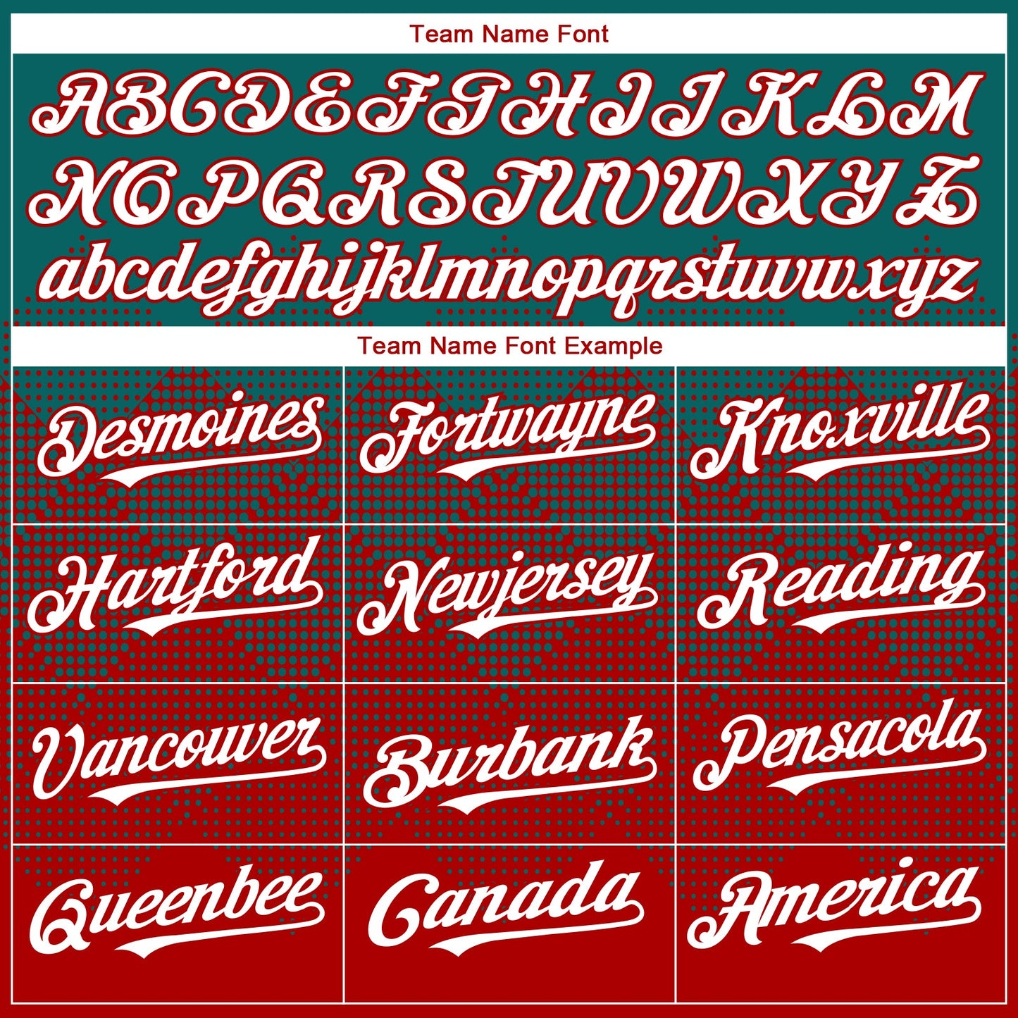 Custom Teal White-Red 3D Gradient Square Shape Authentic Baseball Jersey view 4