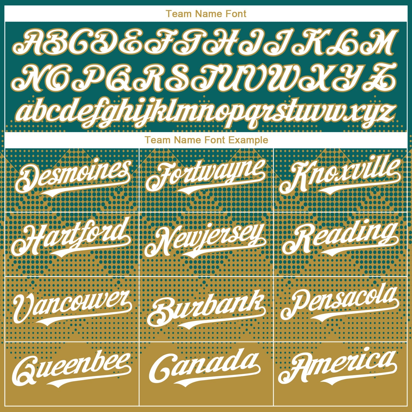 Custom Teal White-Old Gold 3D Gradient Square Shape Authentic Baseball Jersey view 4
