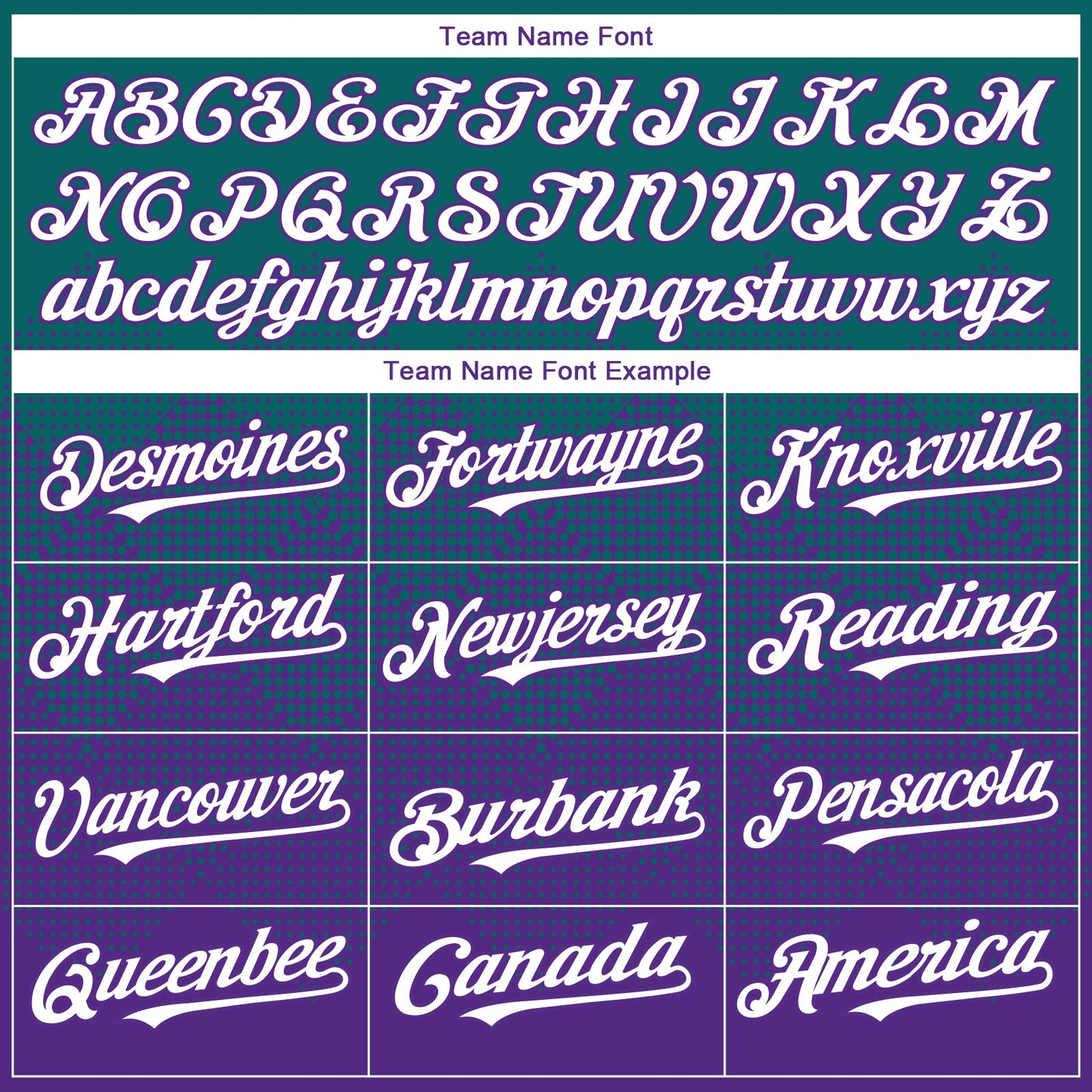 Custom Teal White-Purple 3D Gradient Square Shape Authentic Baseball Jersey view 4