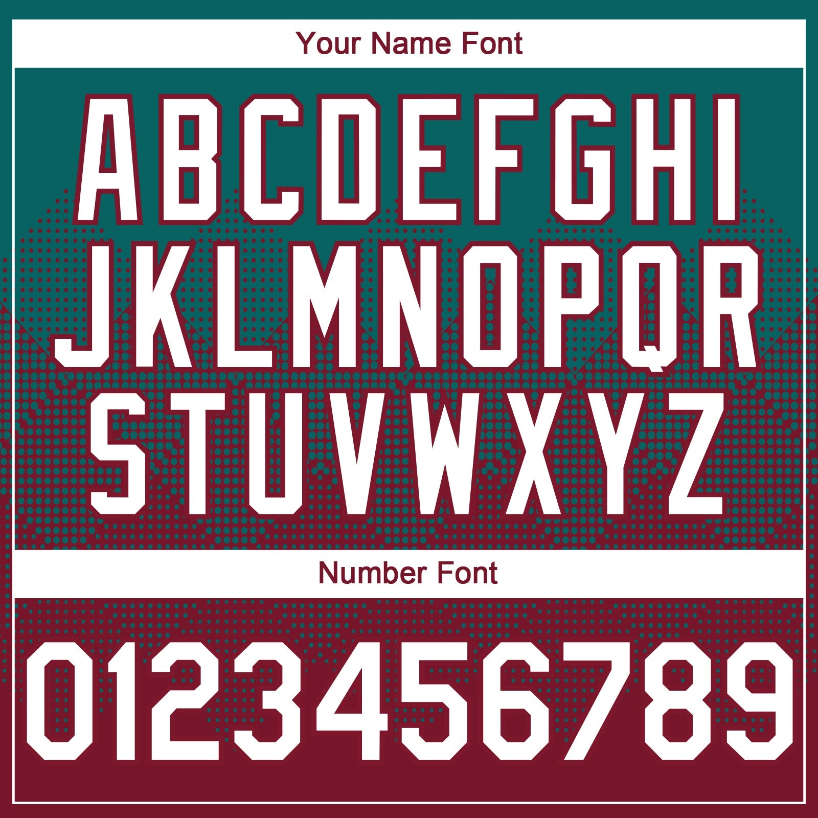 Custom Teal White-Crimson 3D Gradient Square Shape Authentic Baseball Jersey view 5