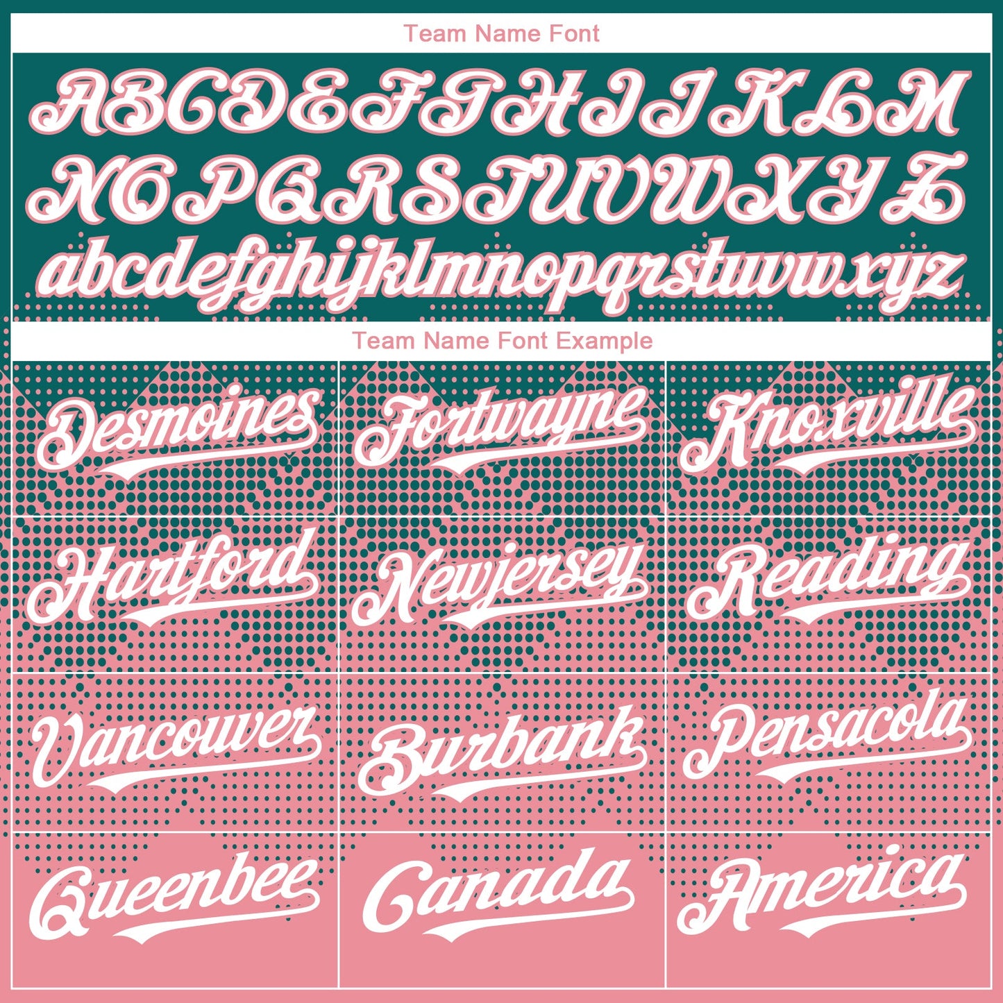 Custom Teal White-Medium Pink 3D Gradient Square Shape Authentic Baseball Jersey view 4