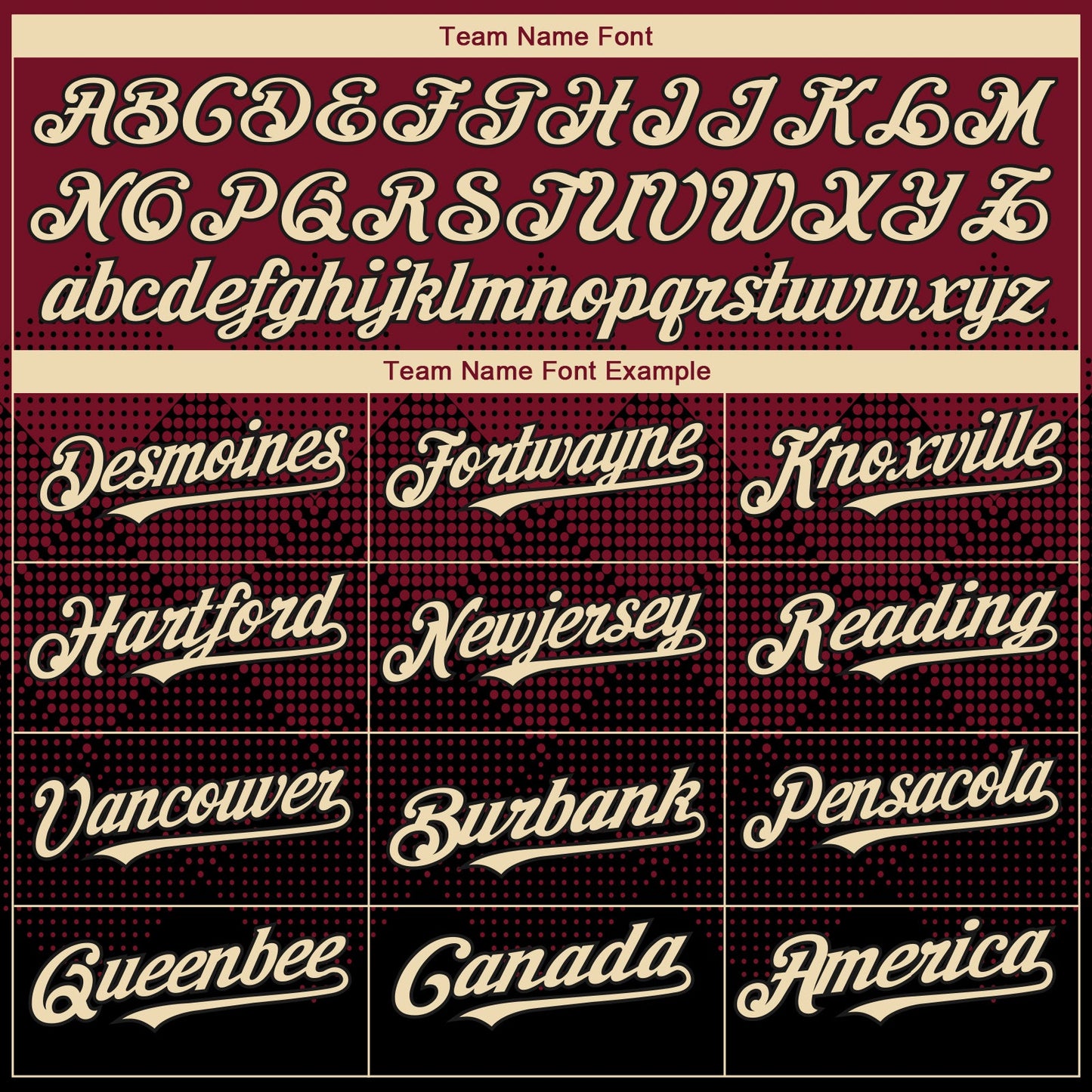 Custom Crimson Cream-Black 3D Gradient Square Shape Authentic Baseball Jersey view 4