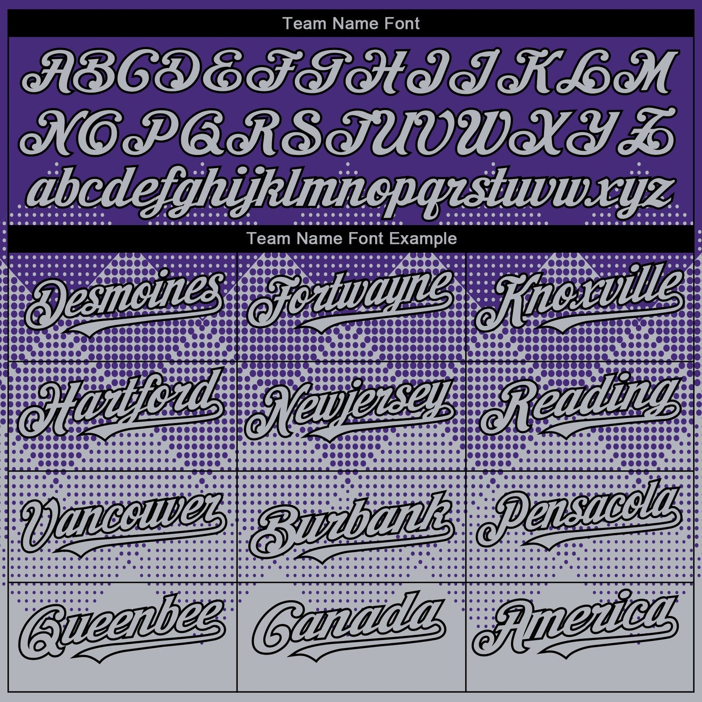 Custom Purple Gray-Black 3D Gradient Square Shape Authentic Baseball Jersey view 4