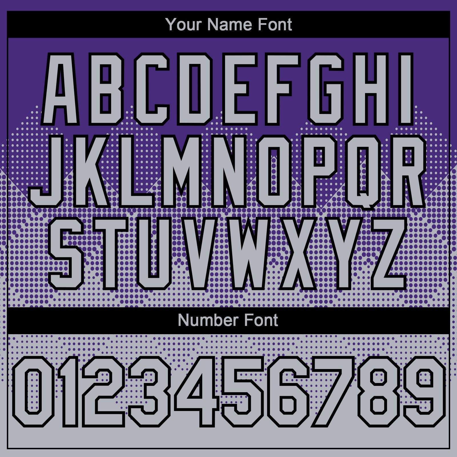 Custom Purple Gray-Black 3D Gradient Square Shape Authentic Baseball Jersey view 5