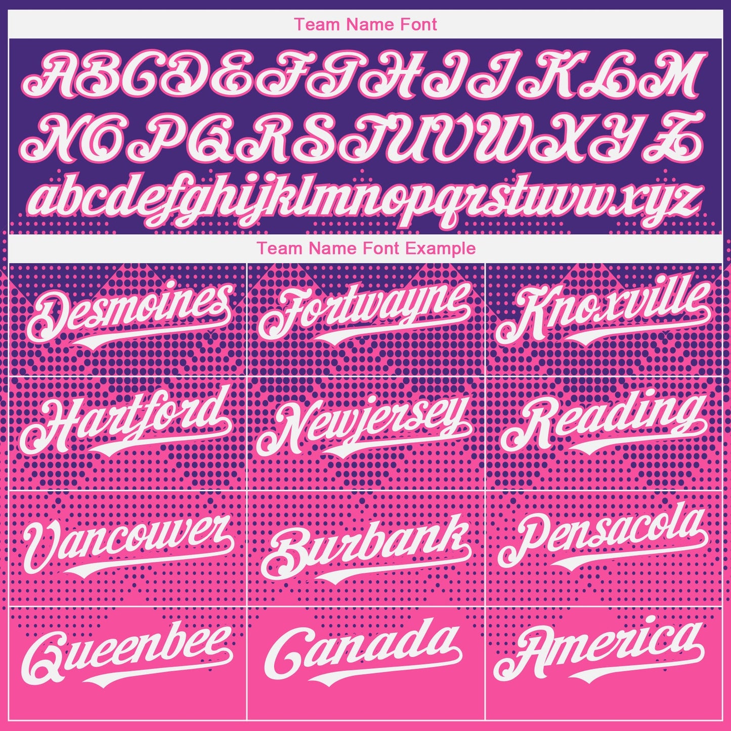 Custom Purple White-Pink 3D Gradient Square Shape Authentic Baseball Jersey view 4