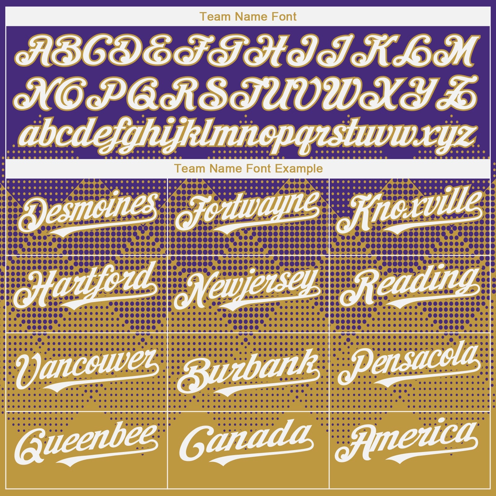 Custom Purple White-Old Gold 3D Gradient Square Shape Authentic Baseball Jersey view 4