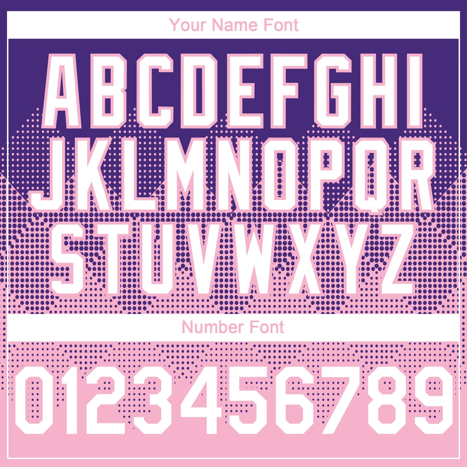 Custom Purple White-Light Pink 3D Gradient Square Shape Authentic Baseball Jersey view 5