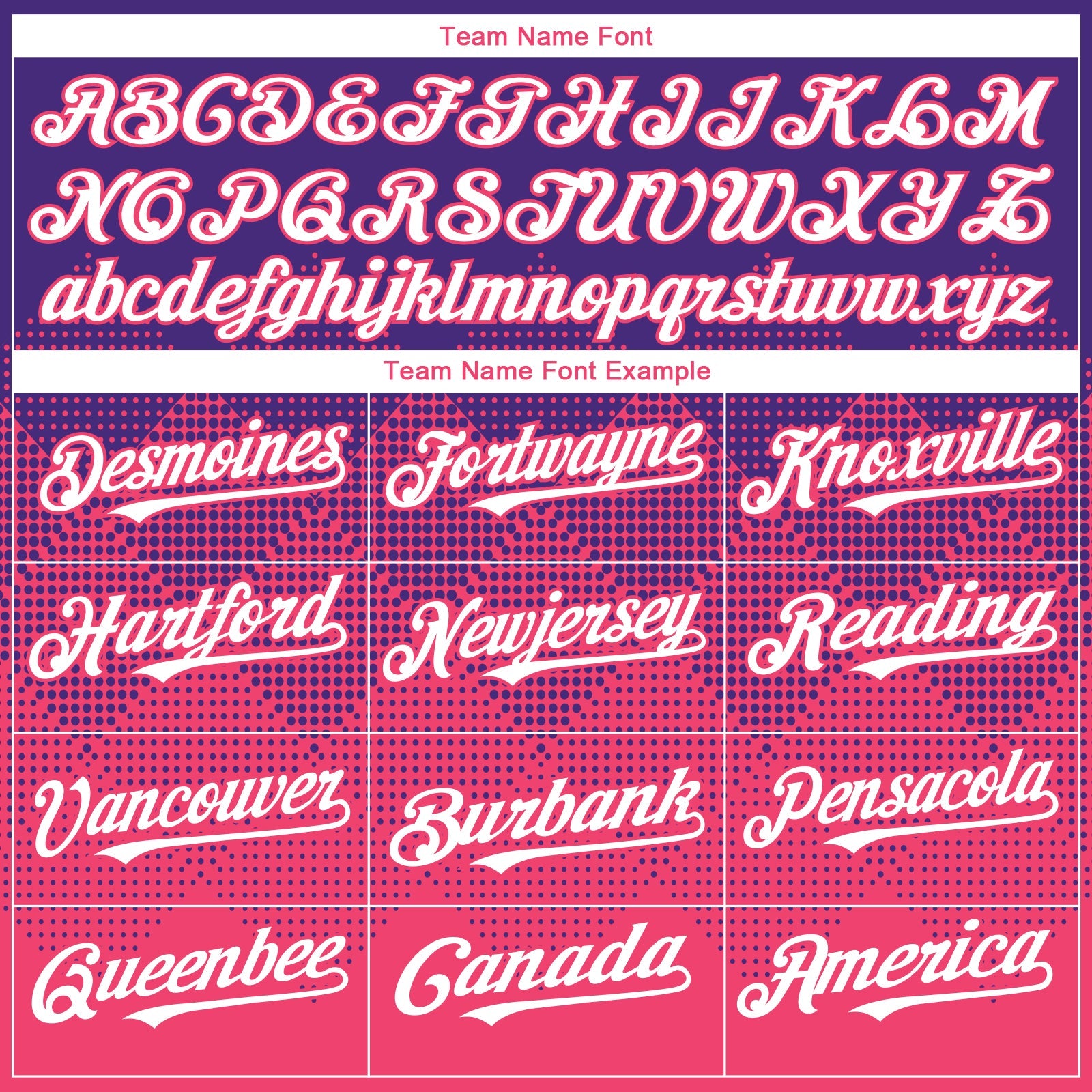 Custom Purple White-Neon Pink 3D Gradient Square Shape Authentic Baseball Jersey view 4