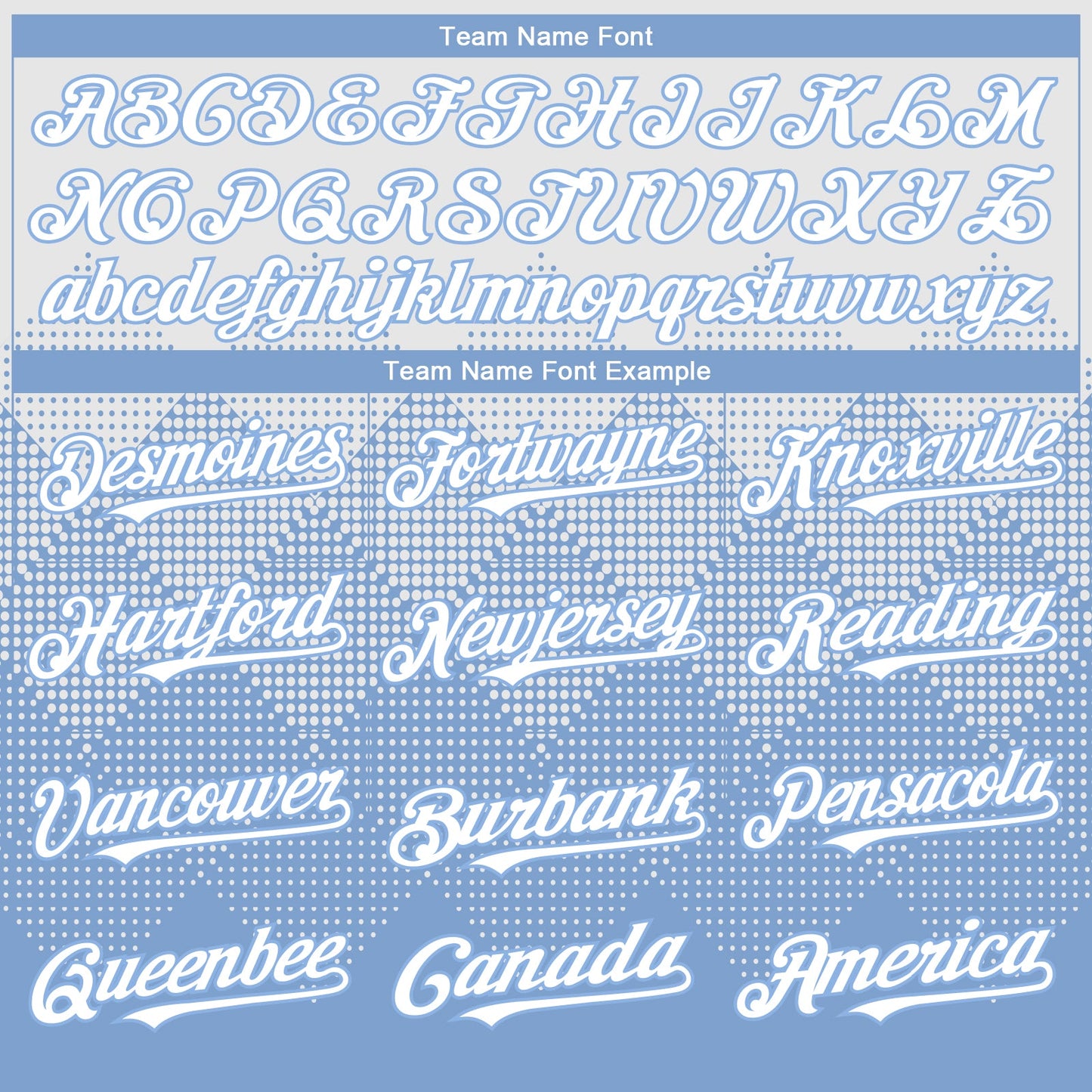 Custom White Light Blue 3D Gradient Square Shape Authentic Baseball Jersey view 4