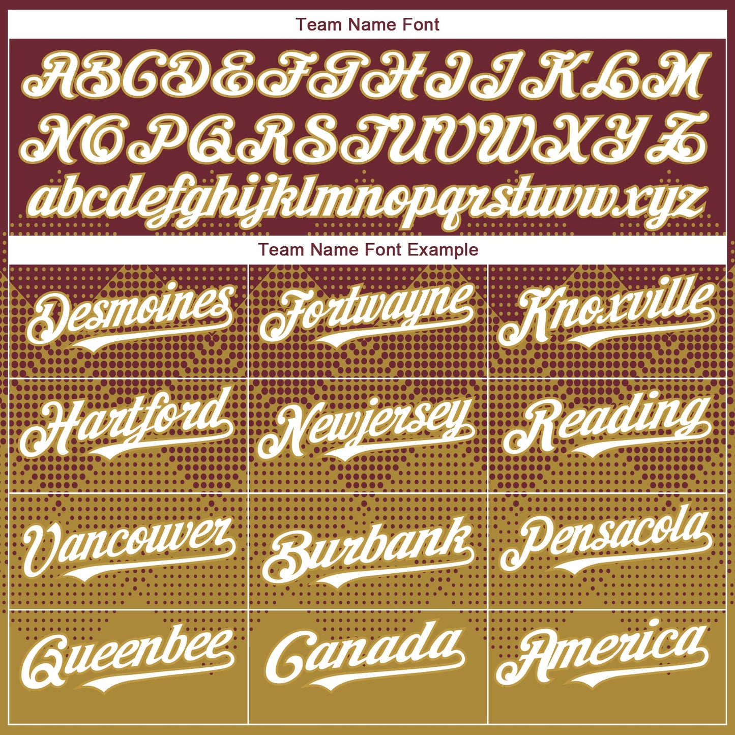 Custom Burgundy White-Old Gold 3D Gradient Square Shape Authentic Baseball Jersey view 4