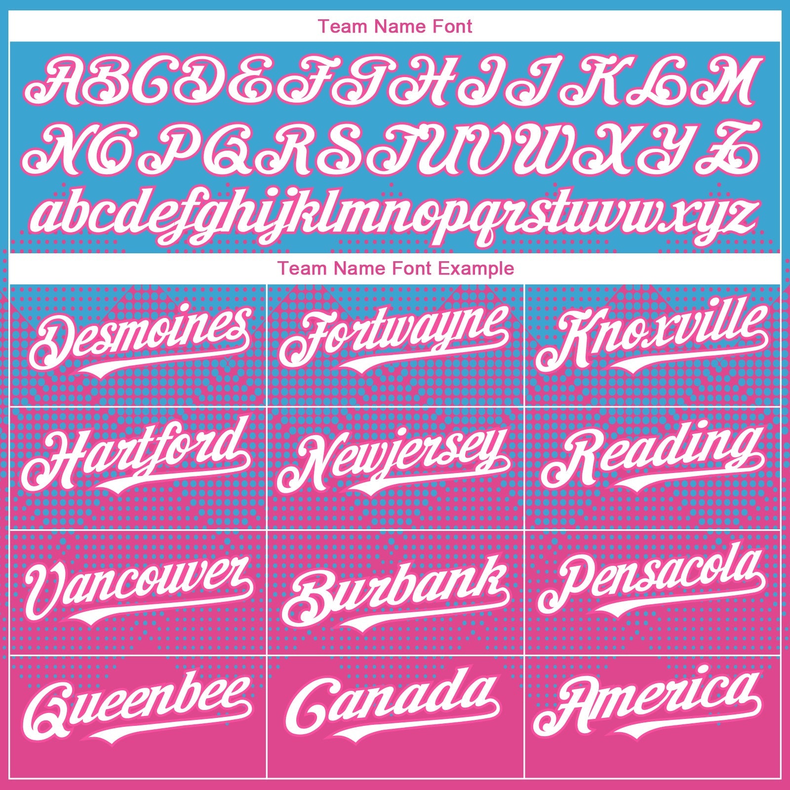 Custom Sky Blue White-Pink 3D Gradient Square Shape Authentic Baseball Jersey view 4