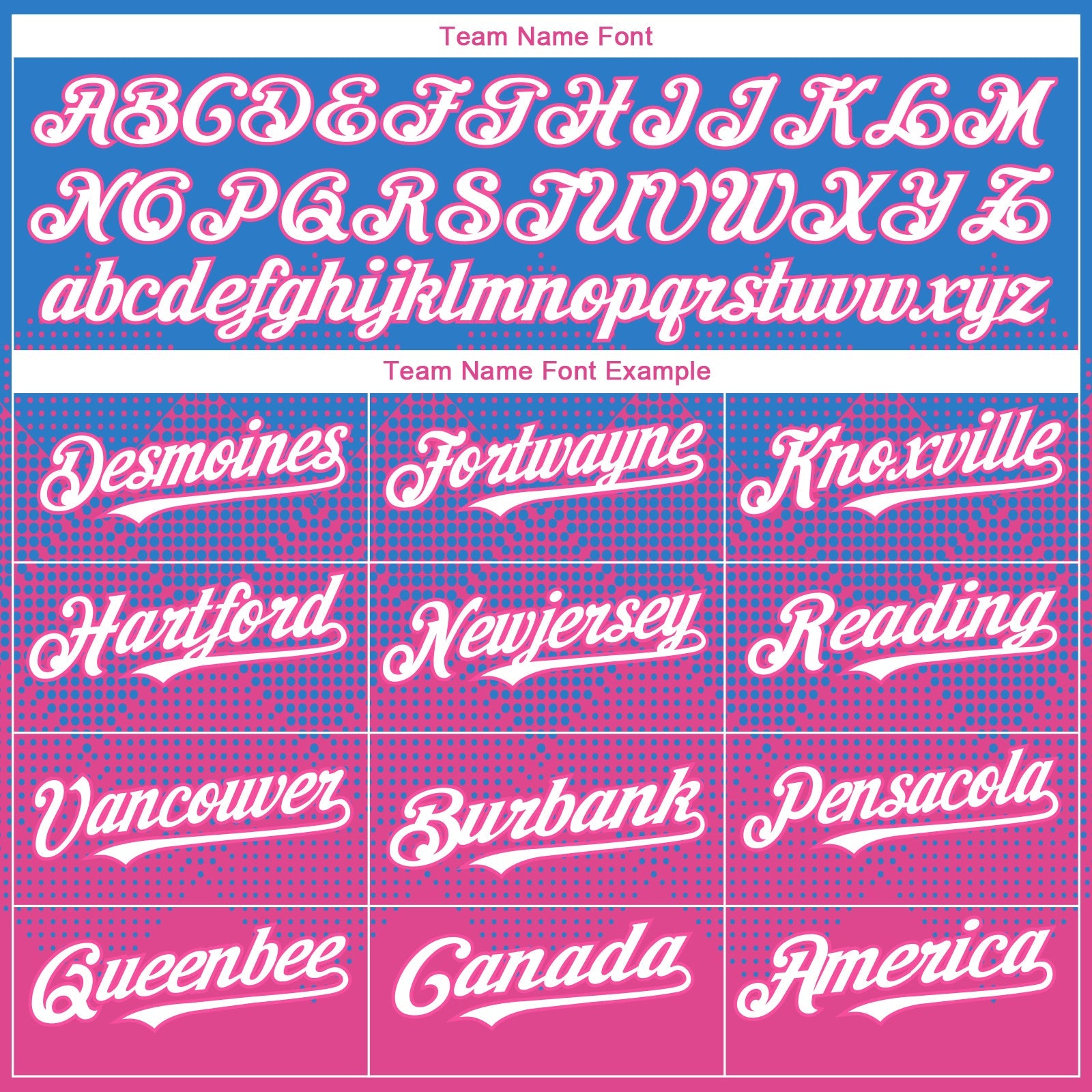 Custom Electric Blue White-Pink 3D Gradient Square Shape Authentic Baseball Jersey view 4